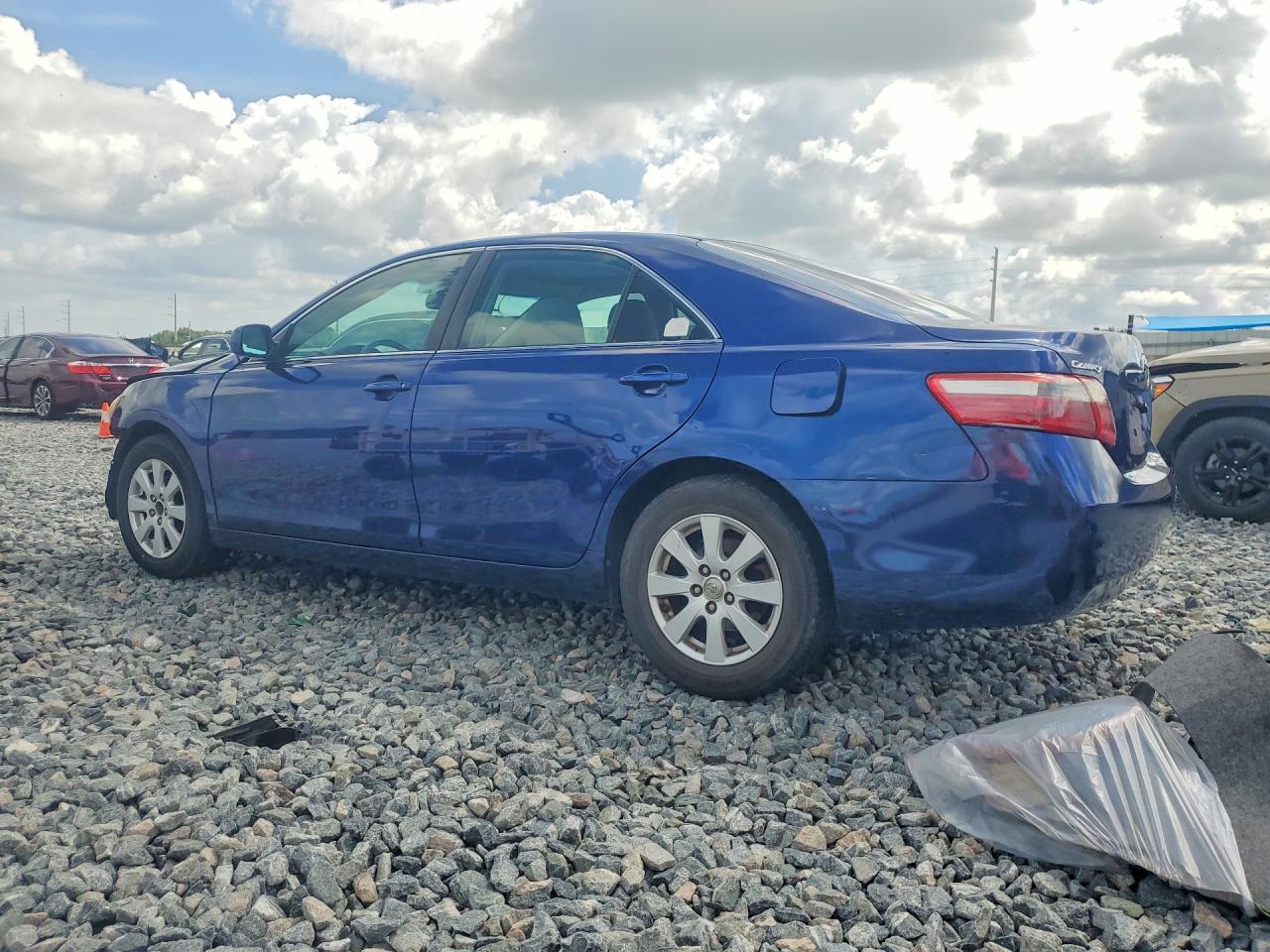 2008 Toyota Camry Xle Синий vin: 4T1BE46K58U221927