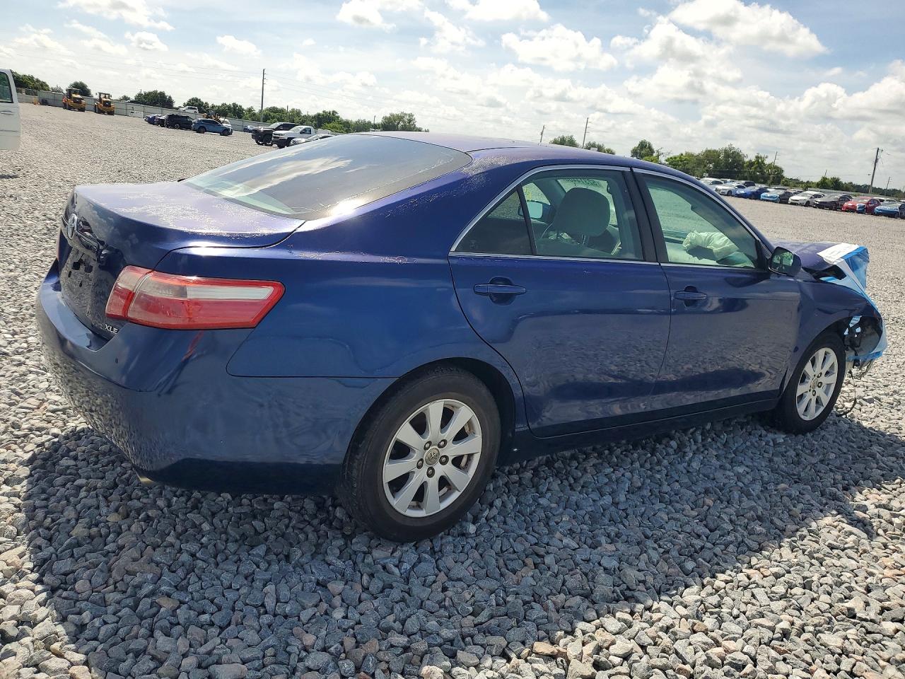2008 Toyota Camry Xle Синий vin: 4T1BE46K58U221927