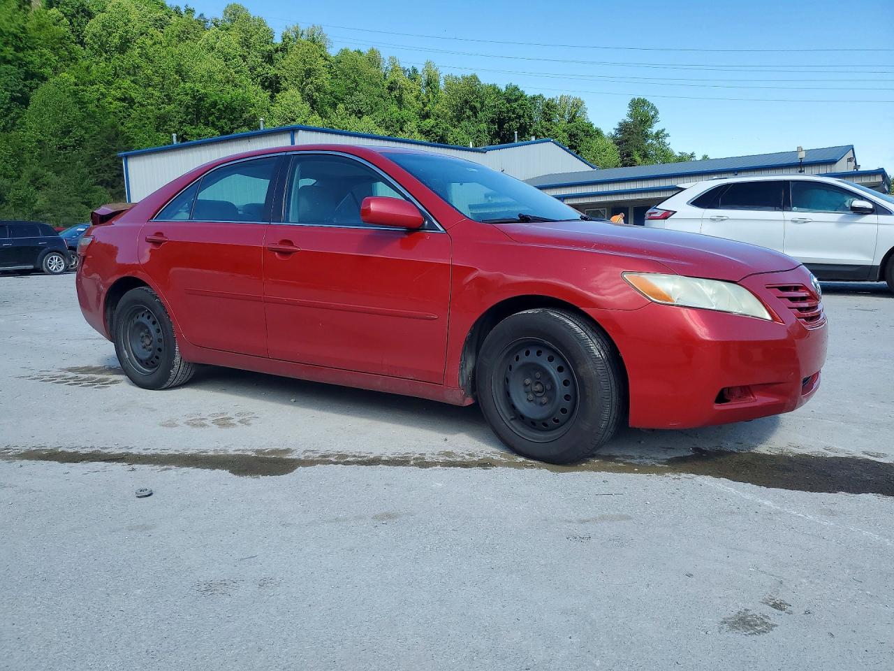 2008 Toyota Camry Le Red vin: 4T1BE46K58U233138