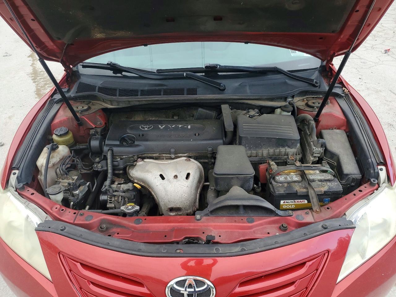 2008 Toyota Camry Le Red vin: 4T1BE46K58U233138