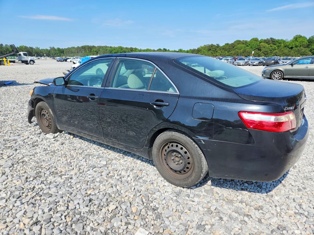 2008 Toyota Camry Le Black vin: 4T1BE46K58U236802