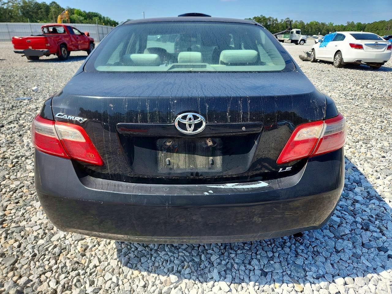 2008 Toyota Camry Le Black vin: 4T1BE46K58U236802