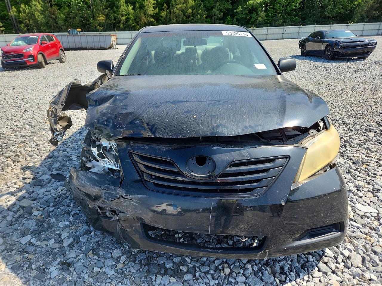 2008 Toyota Camry Le Black vin: 4T1BE46K58U236802