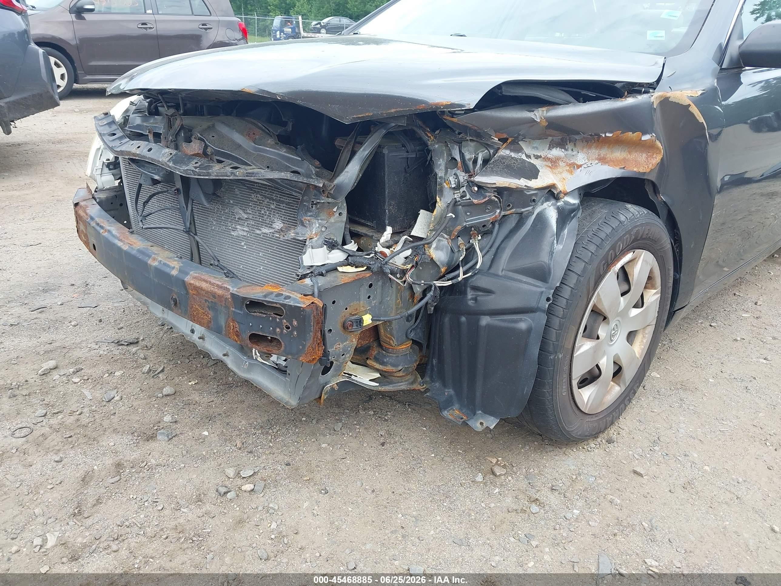 2008 Toyota Camry Le Gray vin: 4T1BE46K58U246567
