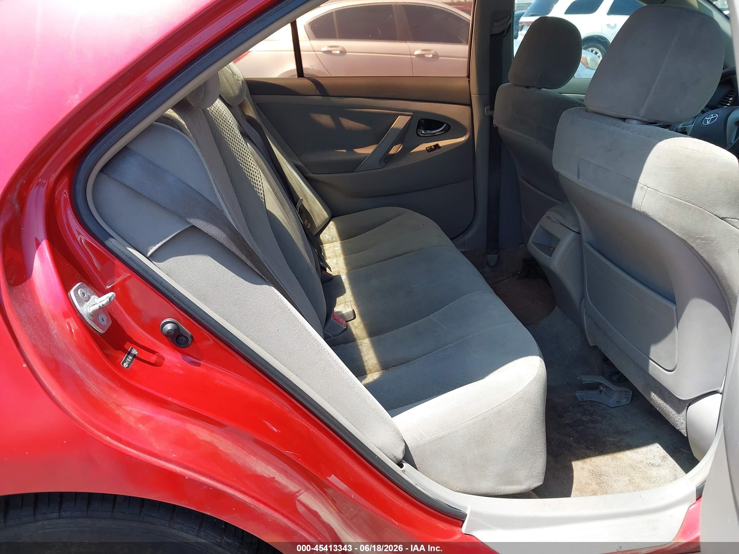 2008 Toyota Camry Le Red vin: 4T1BE46K58U248660