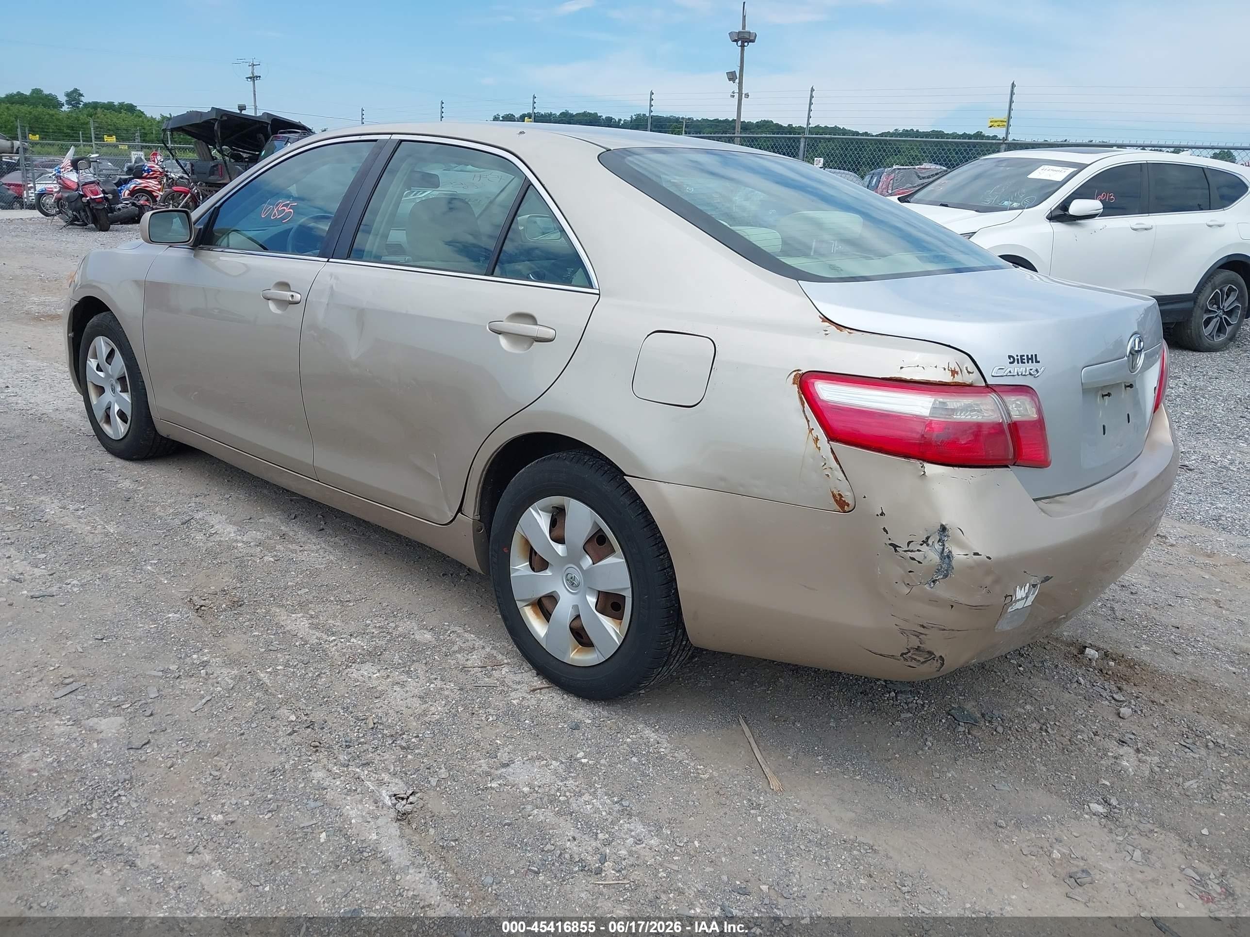 2008 Toyota Camry   Золотой vin: 4T1BE46K58U746776