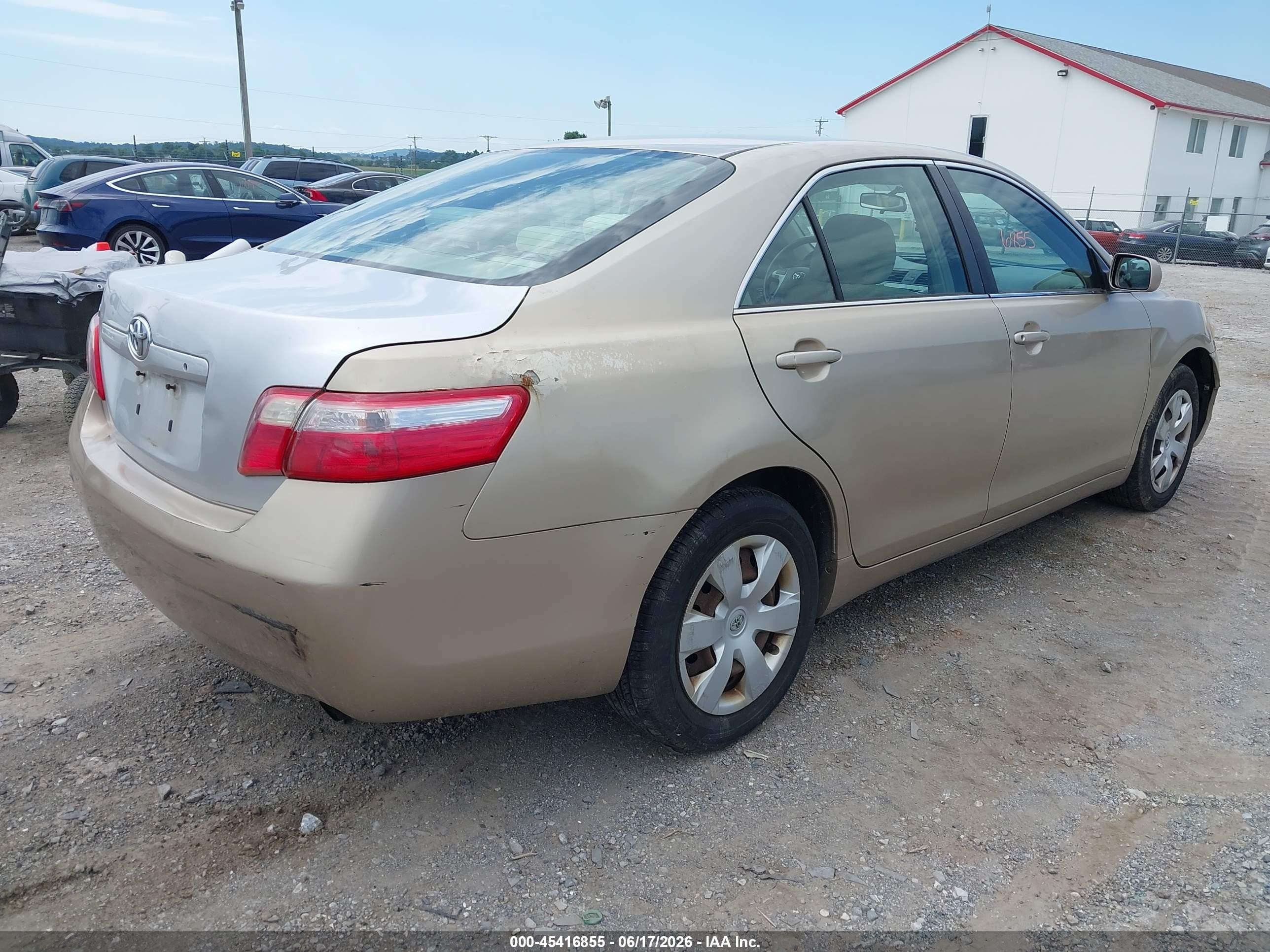 2008 Toyota Camry   Золотой vin: 4T1BE46K58U746776