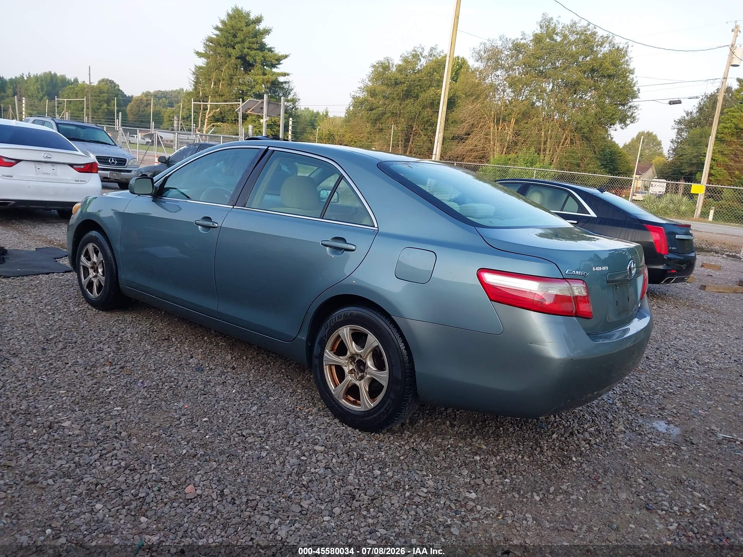 2008 Toyota Camry Le Blue vin: 4T1BE46K58U766140