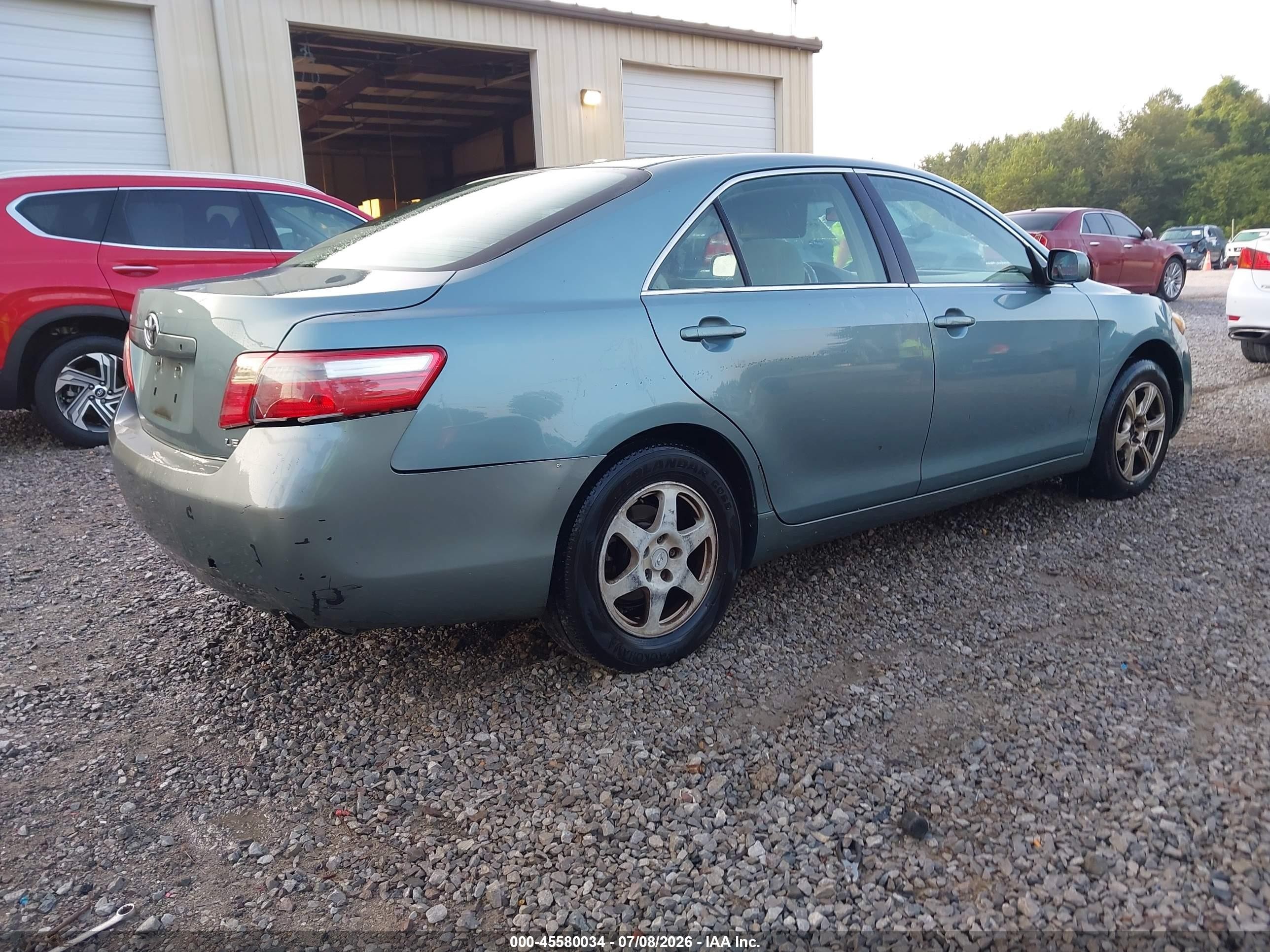 2008 Toyota Camry Le Blue vin: 4T1BE46K58U766140