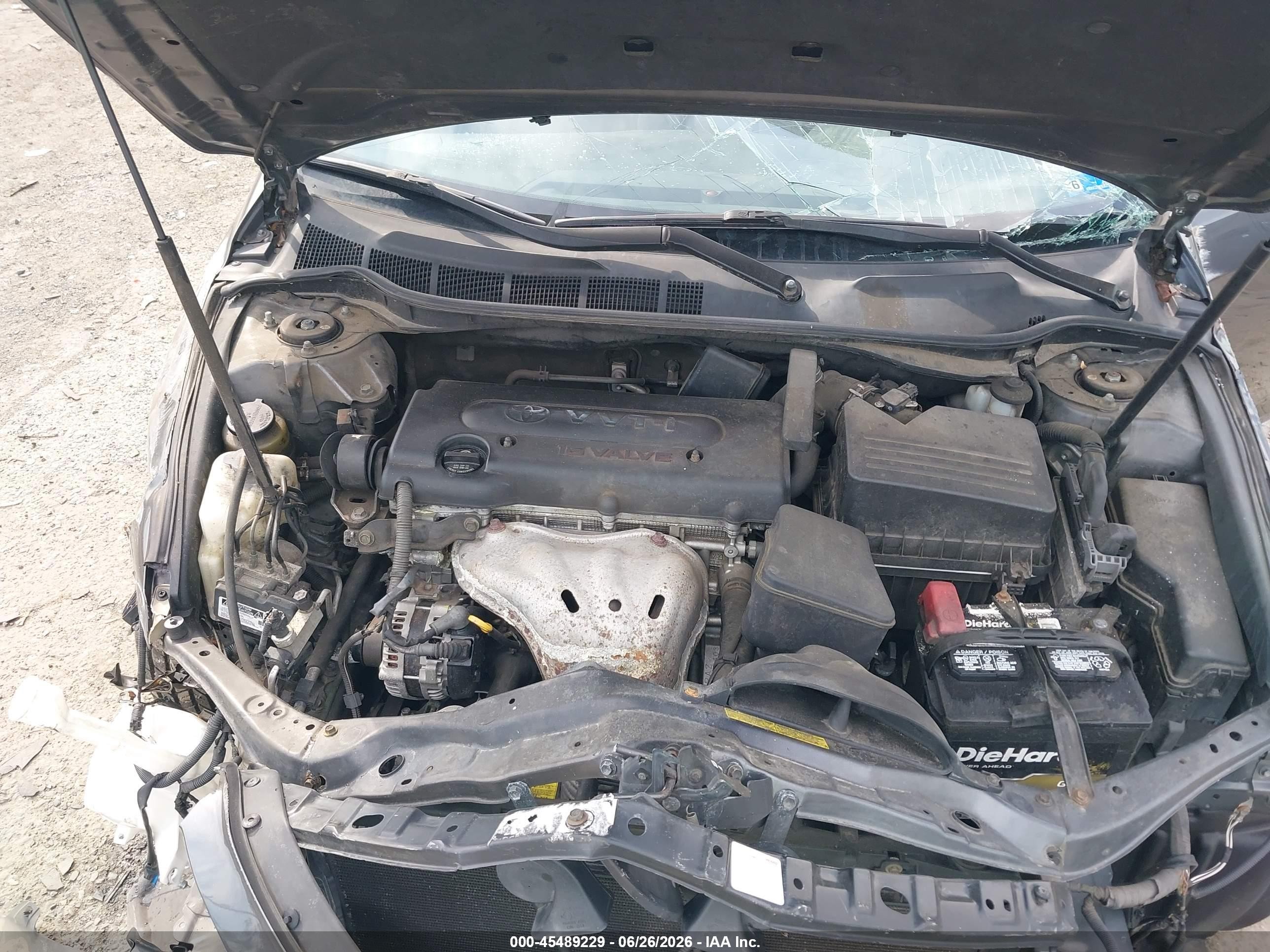 2008 Toyota Camry Le Gray vin: 4T1BE46K58U784699