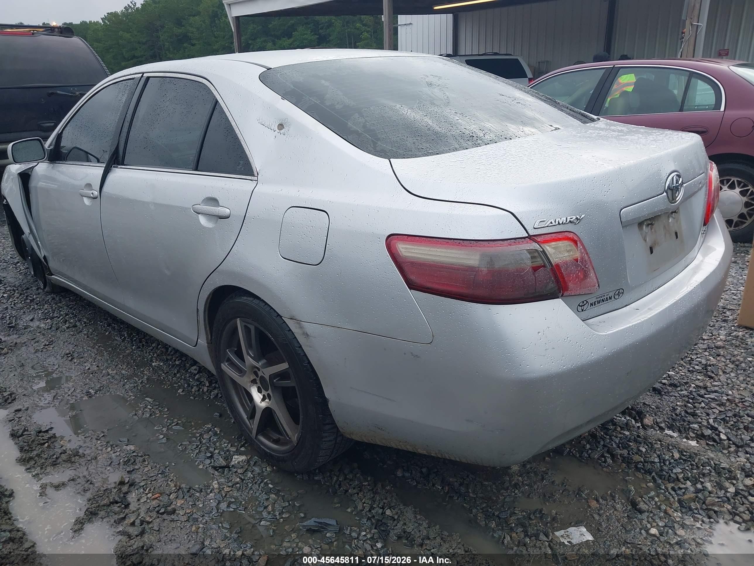 2008 Toyota Camry Le Silver vin: 4T1BE46K58U785254