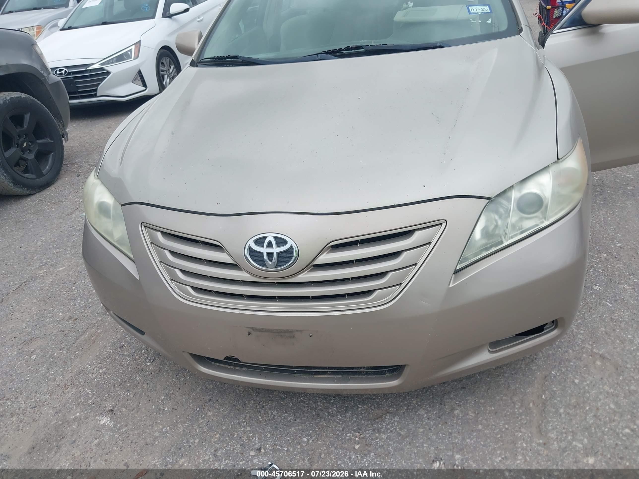 2008 Toyota Camry Le Beige vin: 4T1BE46K58U791099