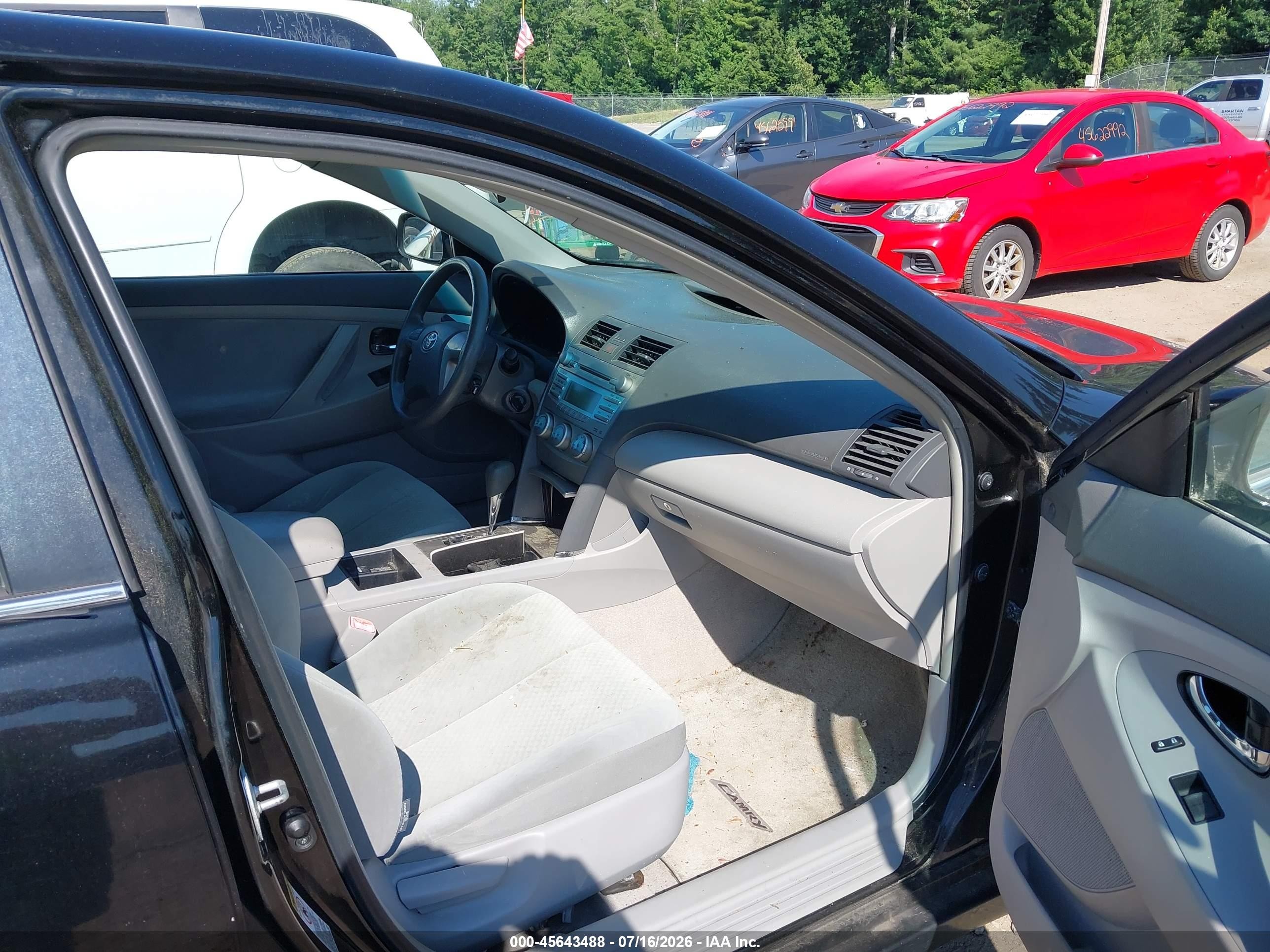 2009 Toyota Camry Le Black vin: 4T1BE46K59U271079