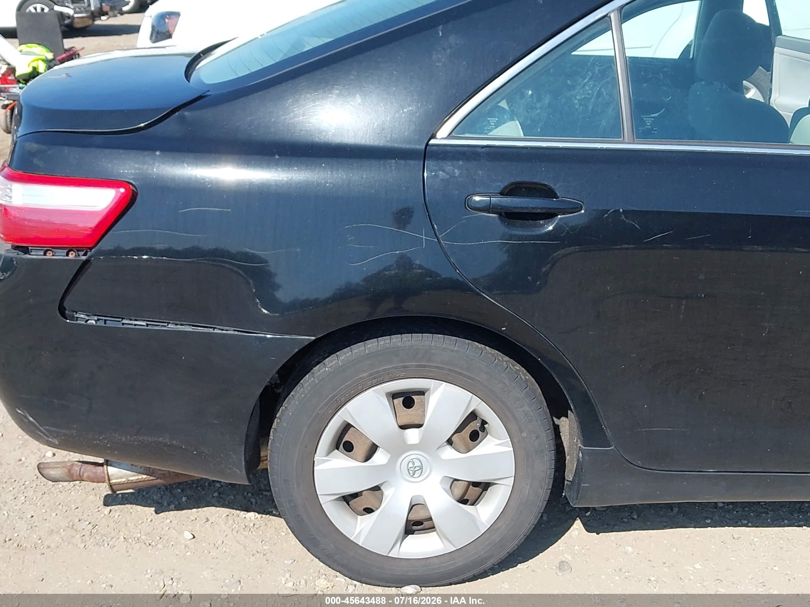 2009 Toyota Camry Le Black vin: 4T1BE46K59U271079