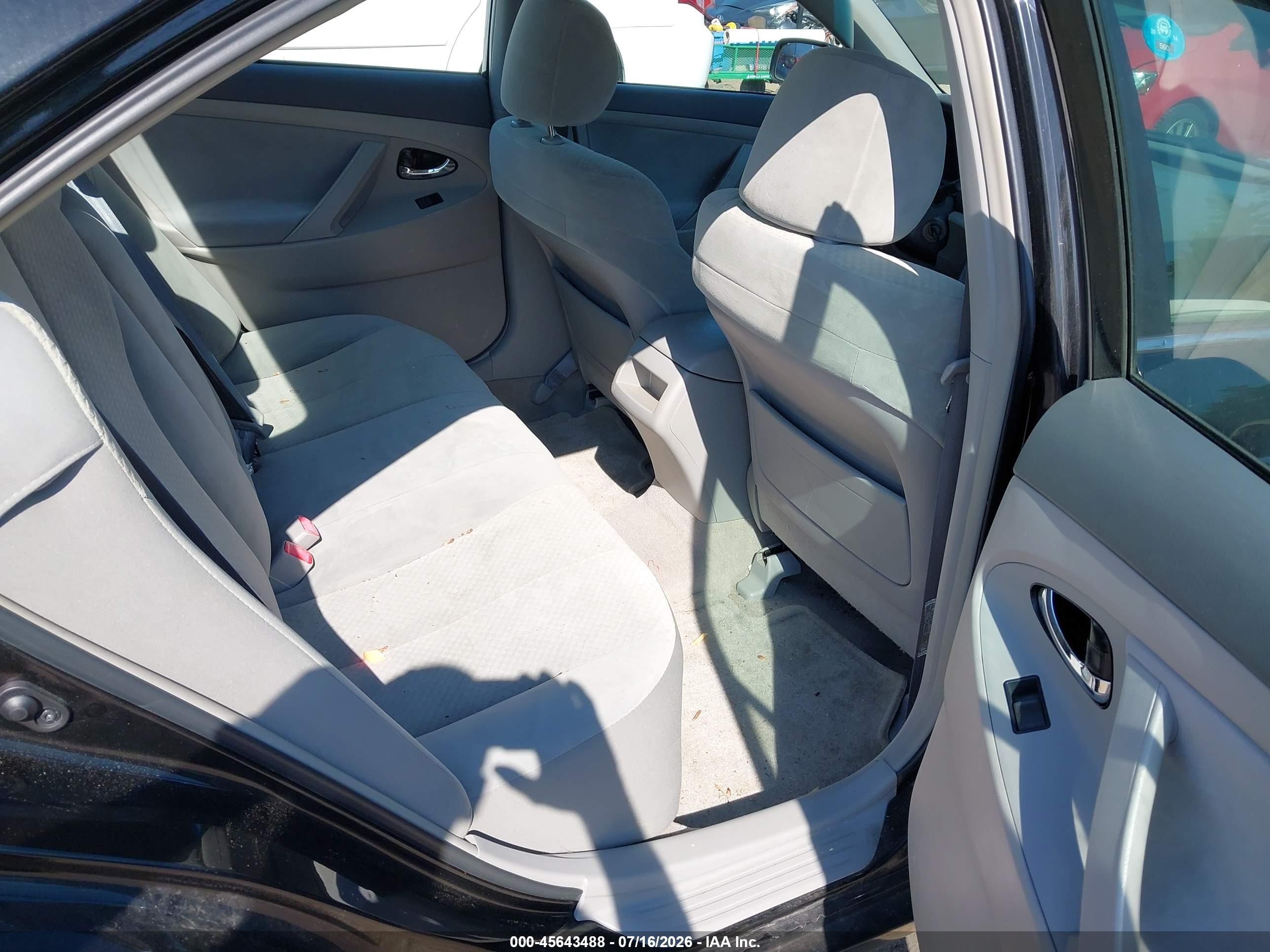 2009 Toyota Camry Le Black vin: 4T1BE46K59U271079