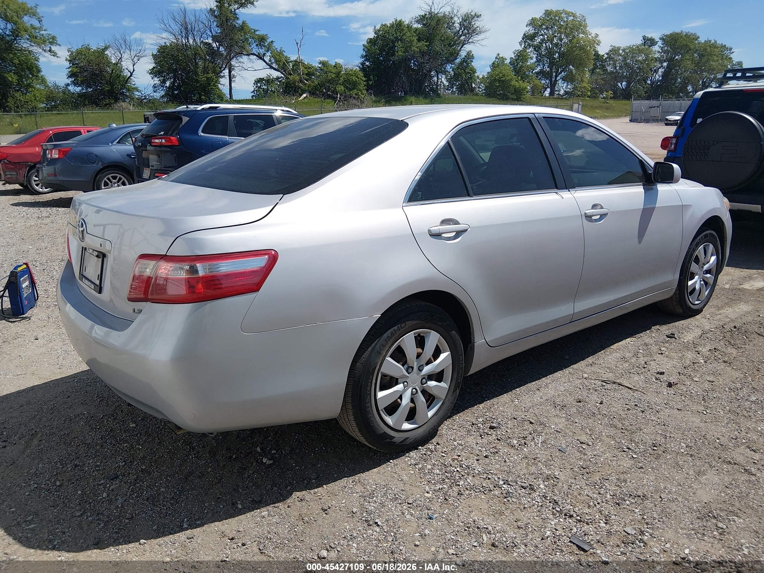 2009 Toyota Camry Le Gray vin: 4T1BE46K59U276086