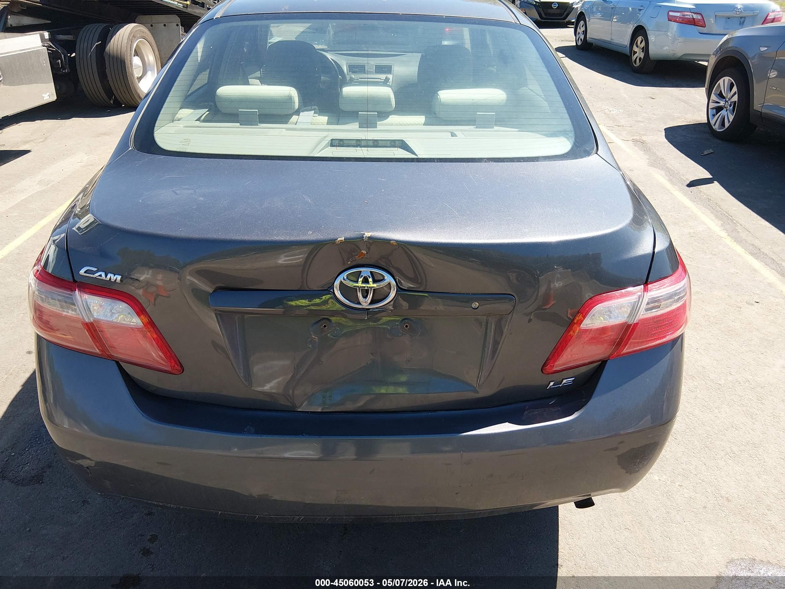 2009 Toyota Camry Le Gray vin: 4T1BE46K59U276668