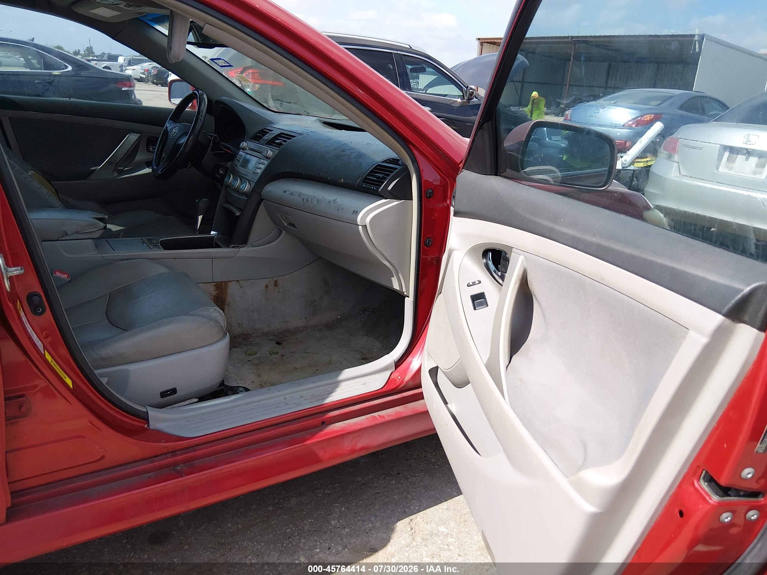 2009 Toyota Camry Se Red vin: 4T1BE46K59U299108