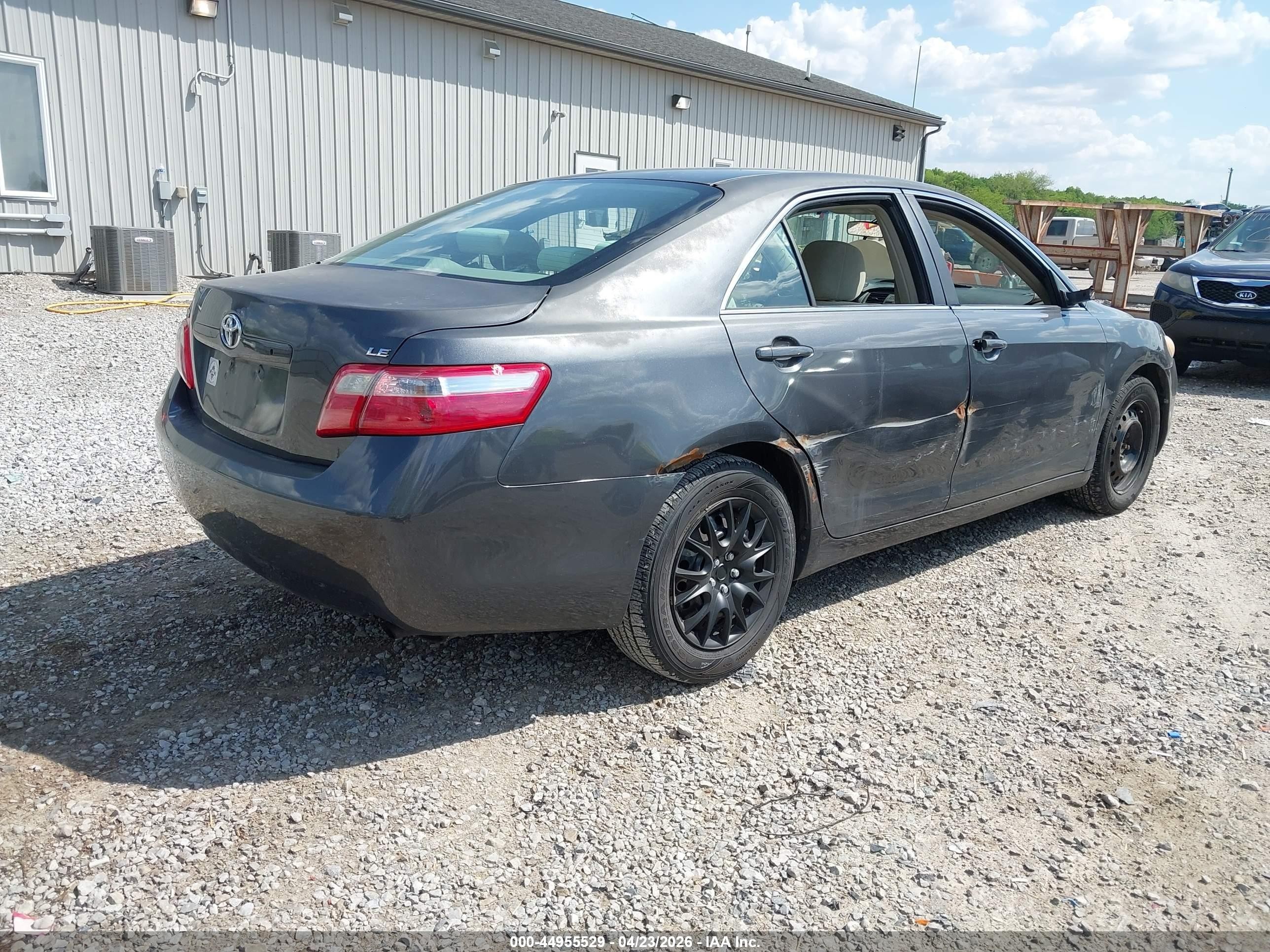 2009 Toyota Camry Le Серый vin: 4T1BE46K59U309782