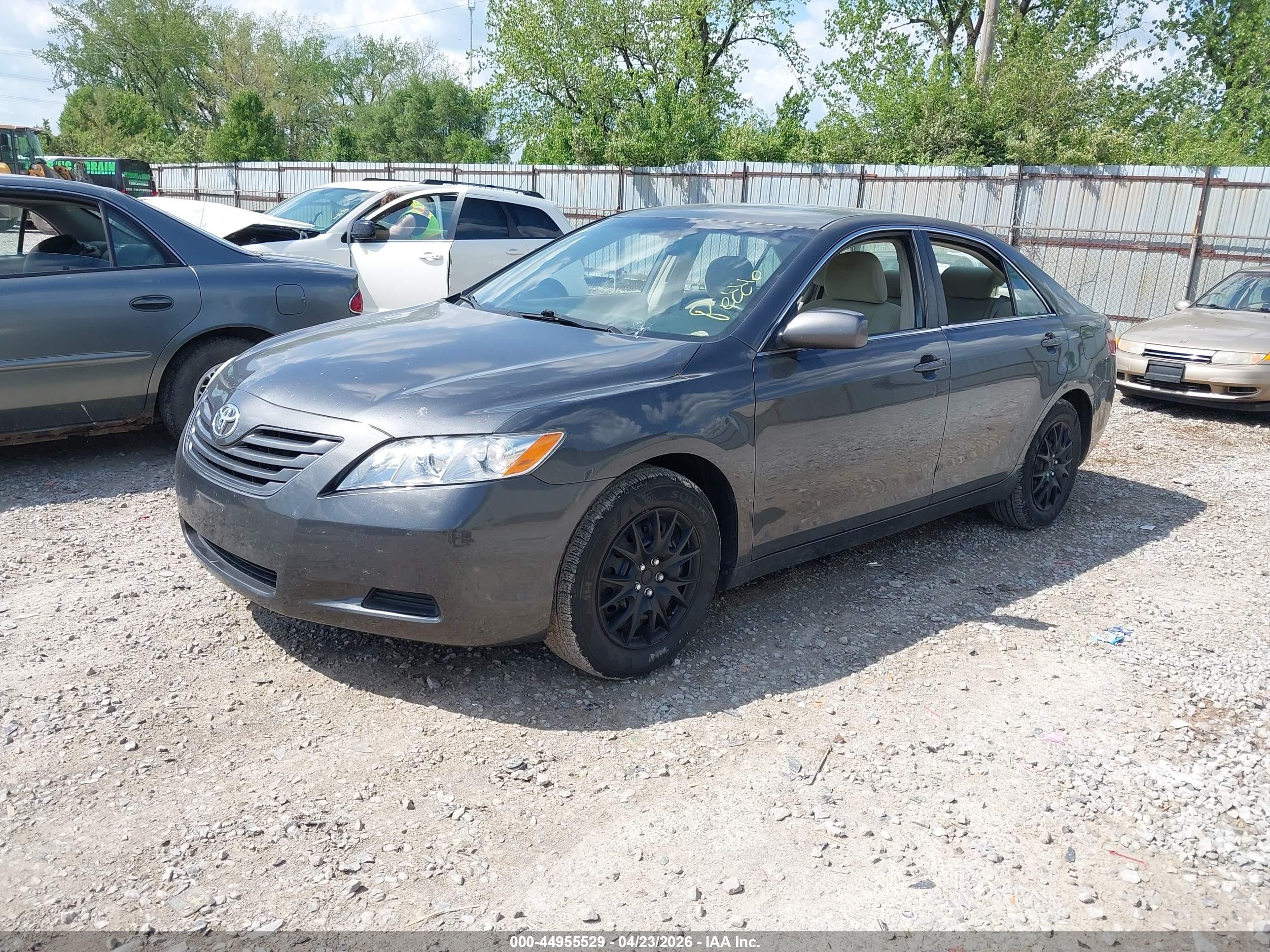 2009 Toyota Camry Le Серый vin: 4T1BE46K59U309782
