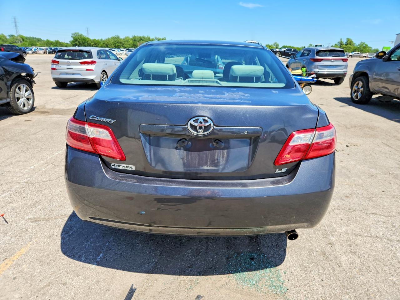 2009 Toyota Camry Le Gray vin: 4T1BE46K59U314982