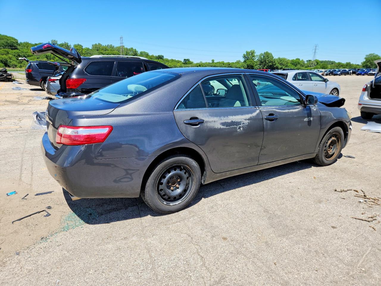 2009 Toyota Camry Le Gray vin: 4T1BE46K59U314982