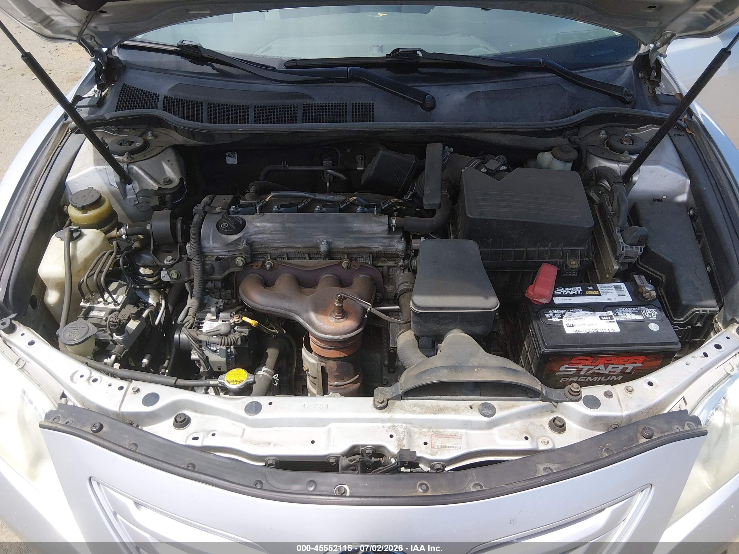 2009 Toyota Camry Le Gray vin: 4T1BE46K59U320023