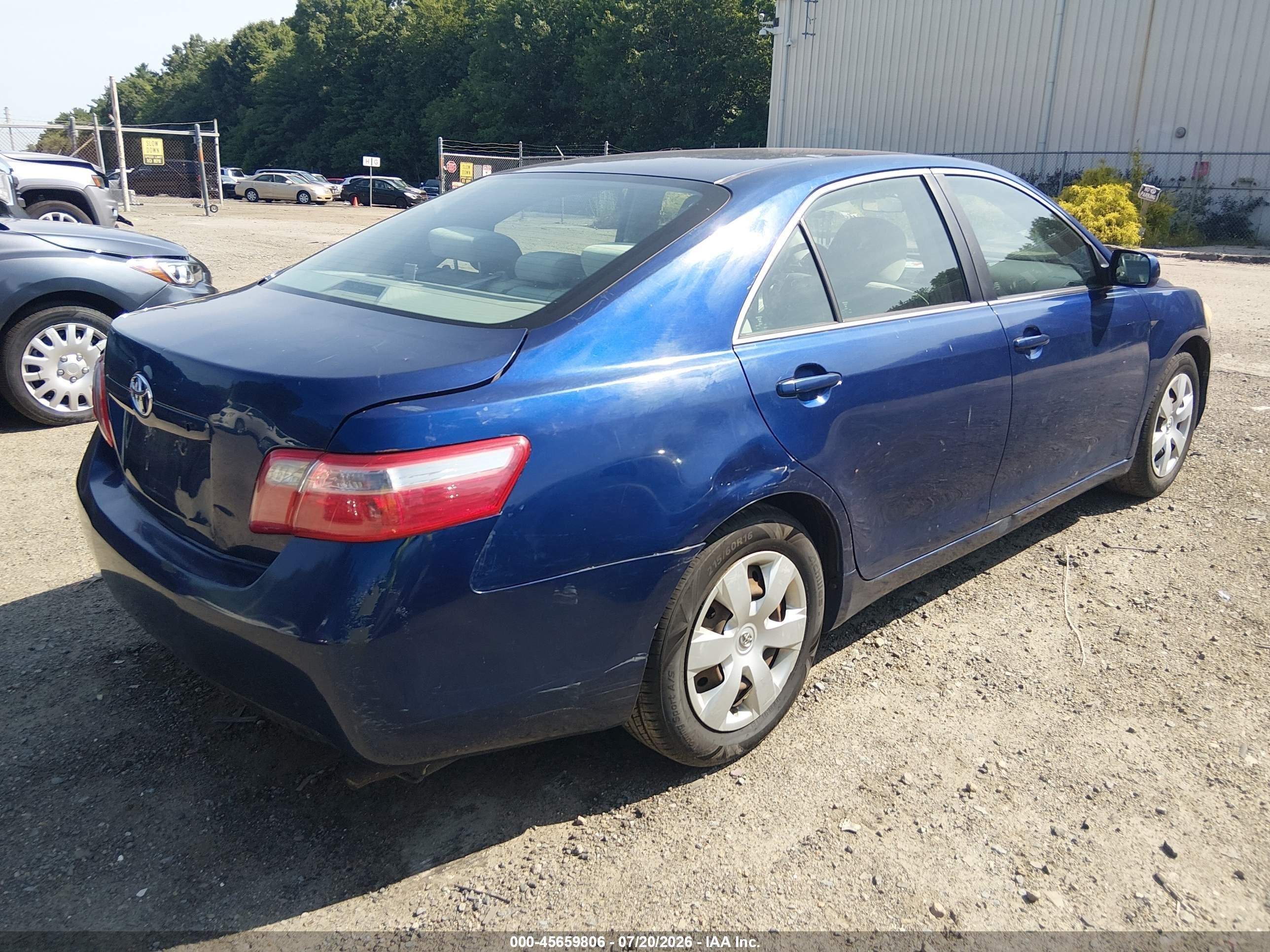2009 Toyota Camry Le Blue vin: 4T1BE46K59U320975