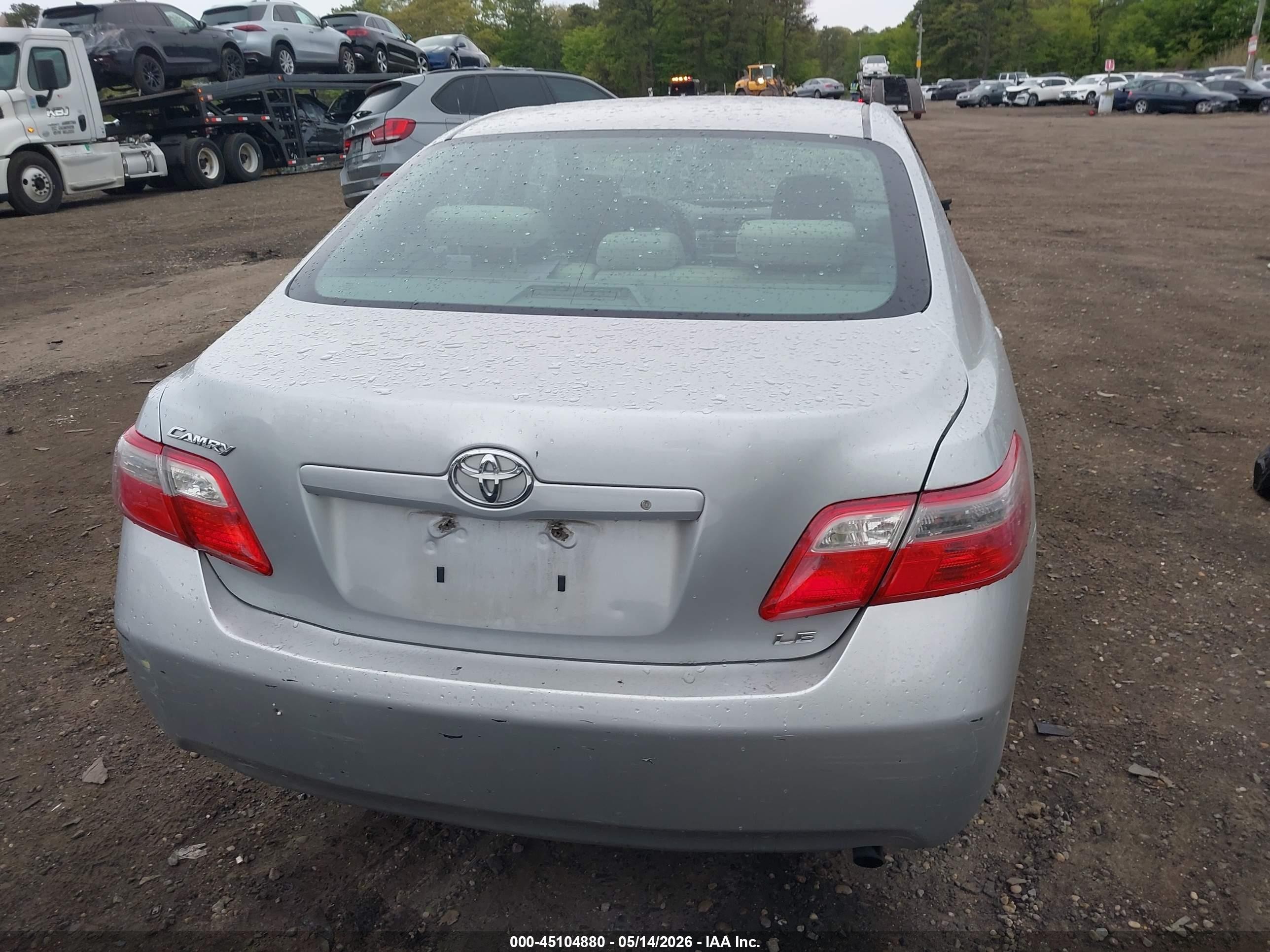 2009 Toyota Camry Le Gray vin: 4T1BE46K59U332432