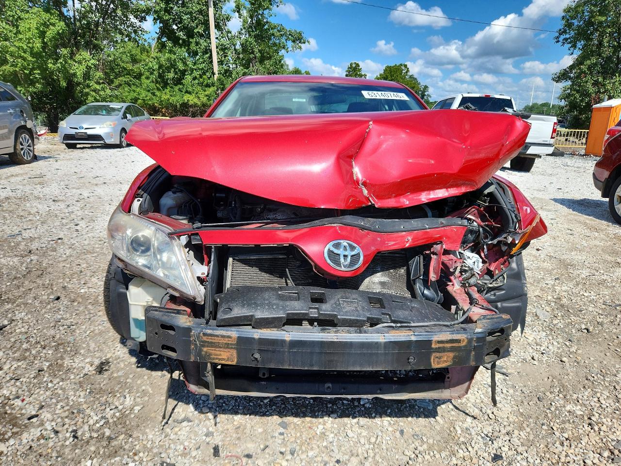 2009 Toyota Camry Se Red vin: 4T1BE46K59U348596