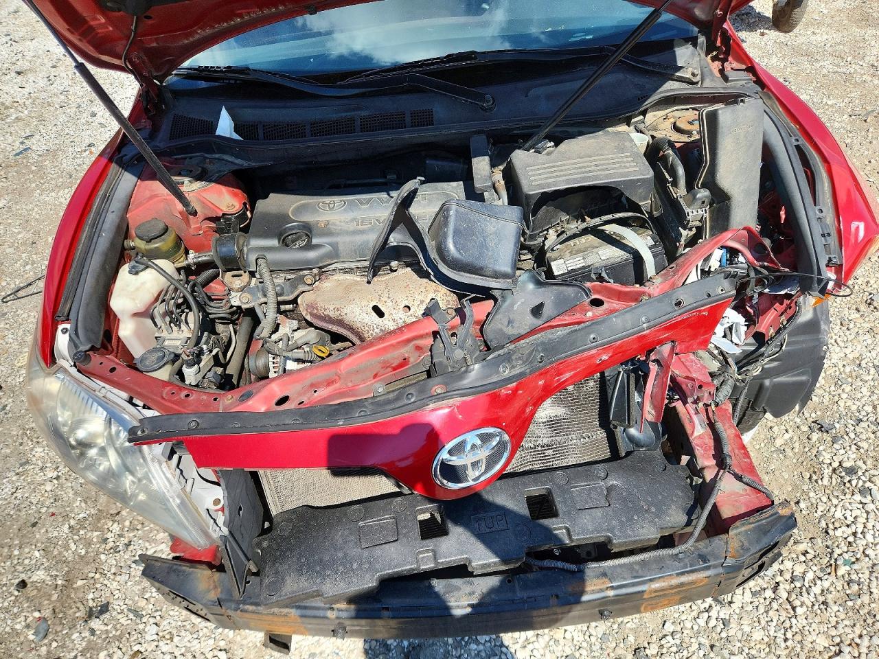 2009 Toyota Camry Se Red vin: 4T1BE46K59U348596