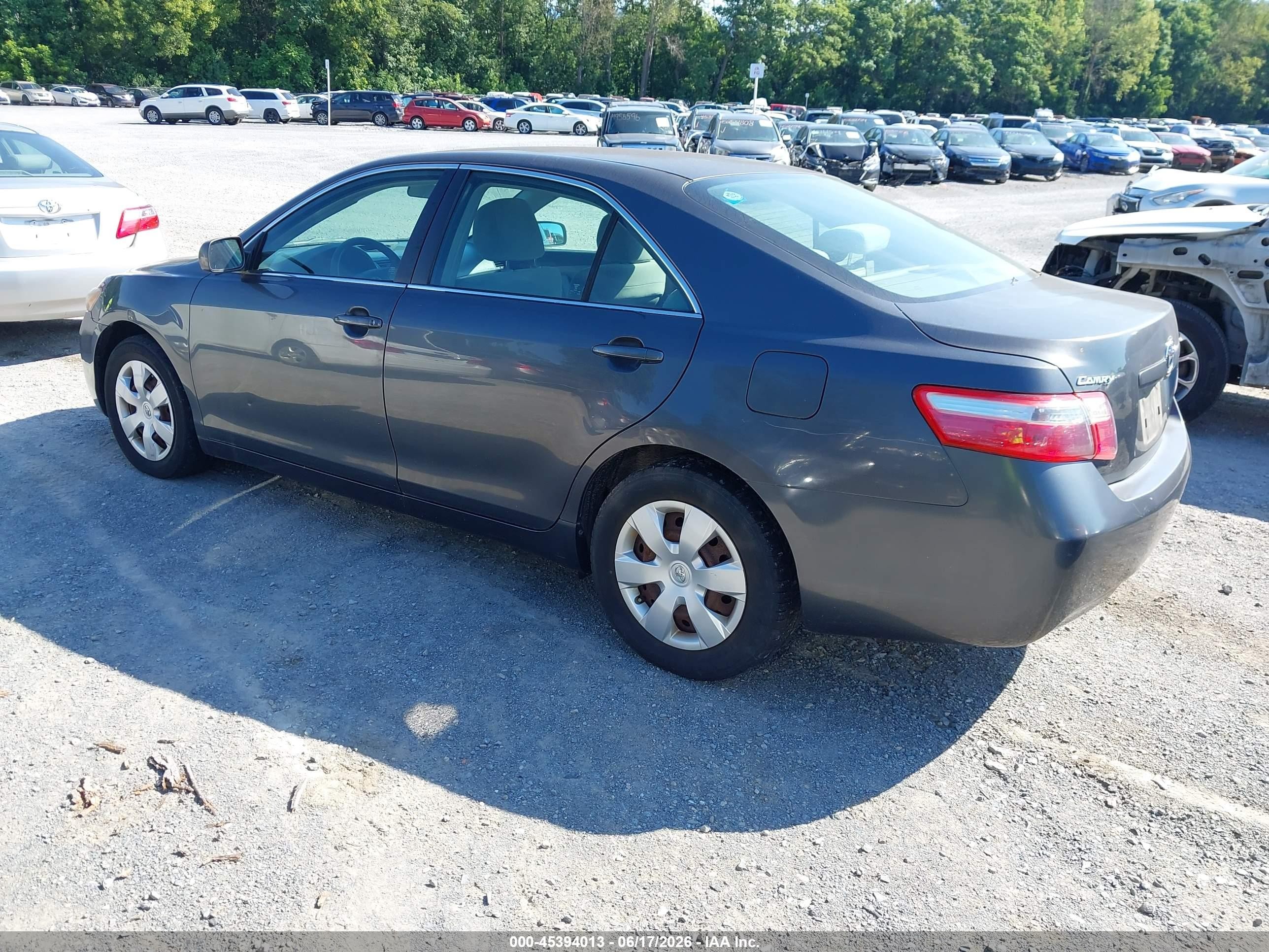 2009 Toyota Camry Le Gray vin: 4T1BE46K59U349389