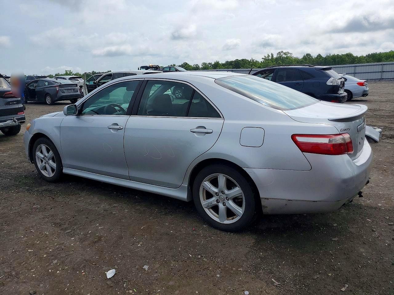 2009 Toyota Camry Se Silver vin: 4T1BE46K59U356777