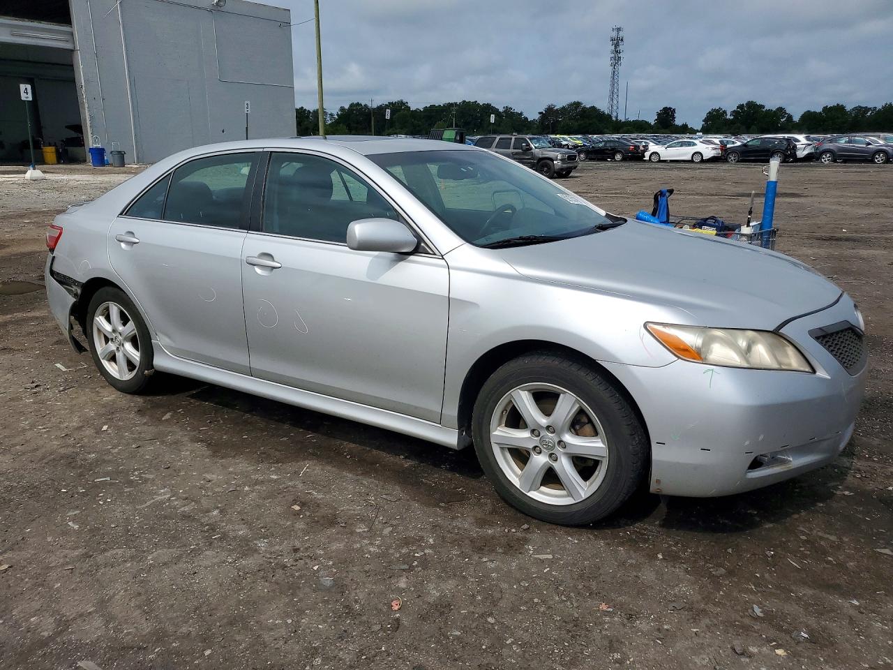 2009 Toyota Camry Se Silver vin: 4T1BE46K59U356777