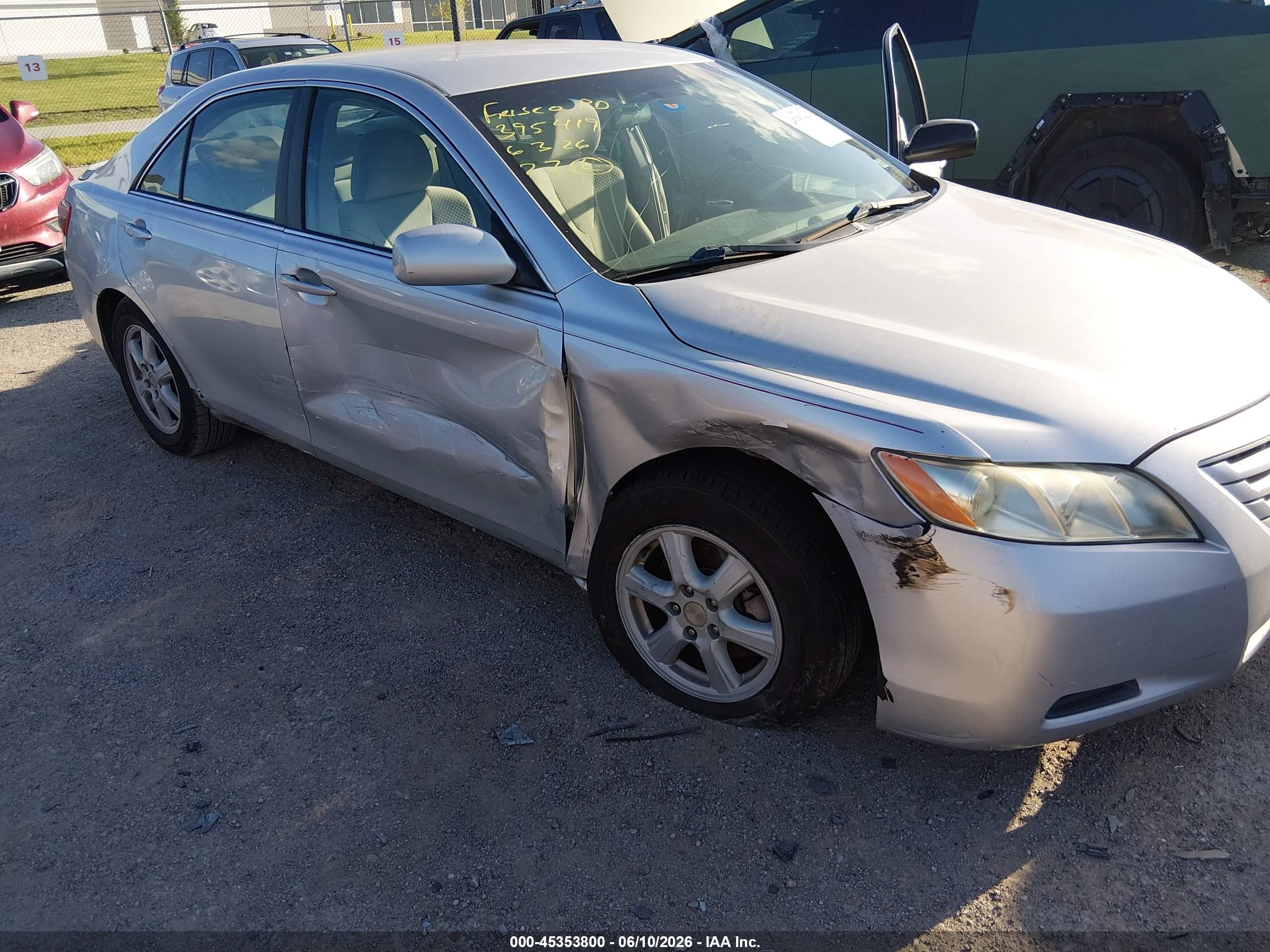 2009 Toyota Camry Le Серебряный vin: 4T1BE46K59U361753