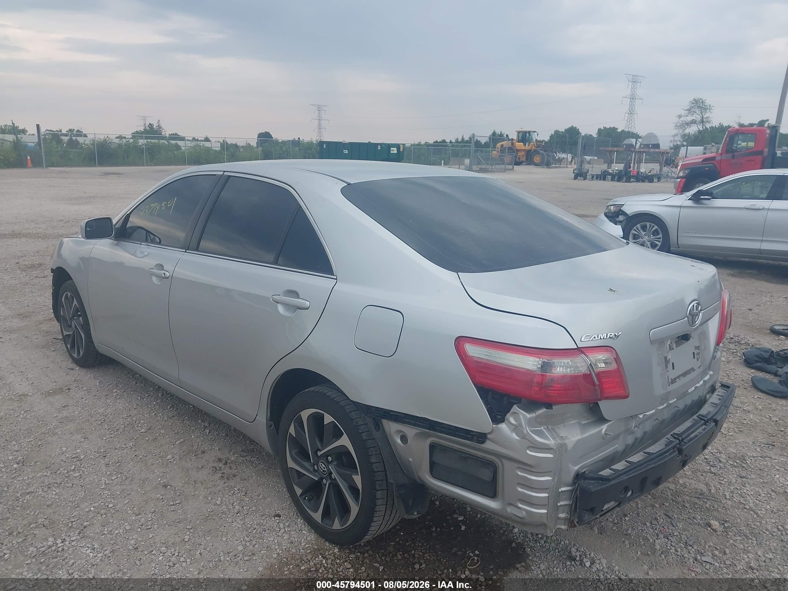 2009 Toyota Camry Le Silver vin: 4T1BE46K59U365334