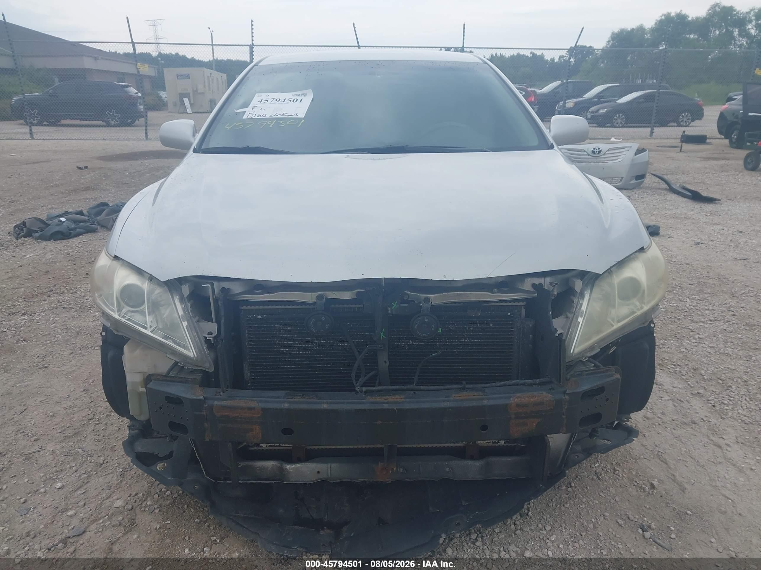 2009 Toyota Camry Le Silver vin: 4T1BE46K59U365334
