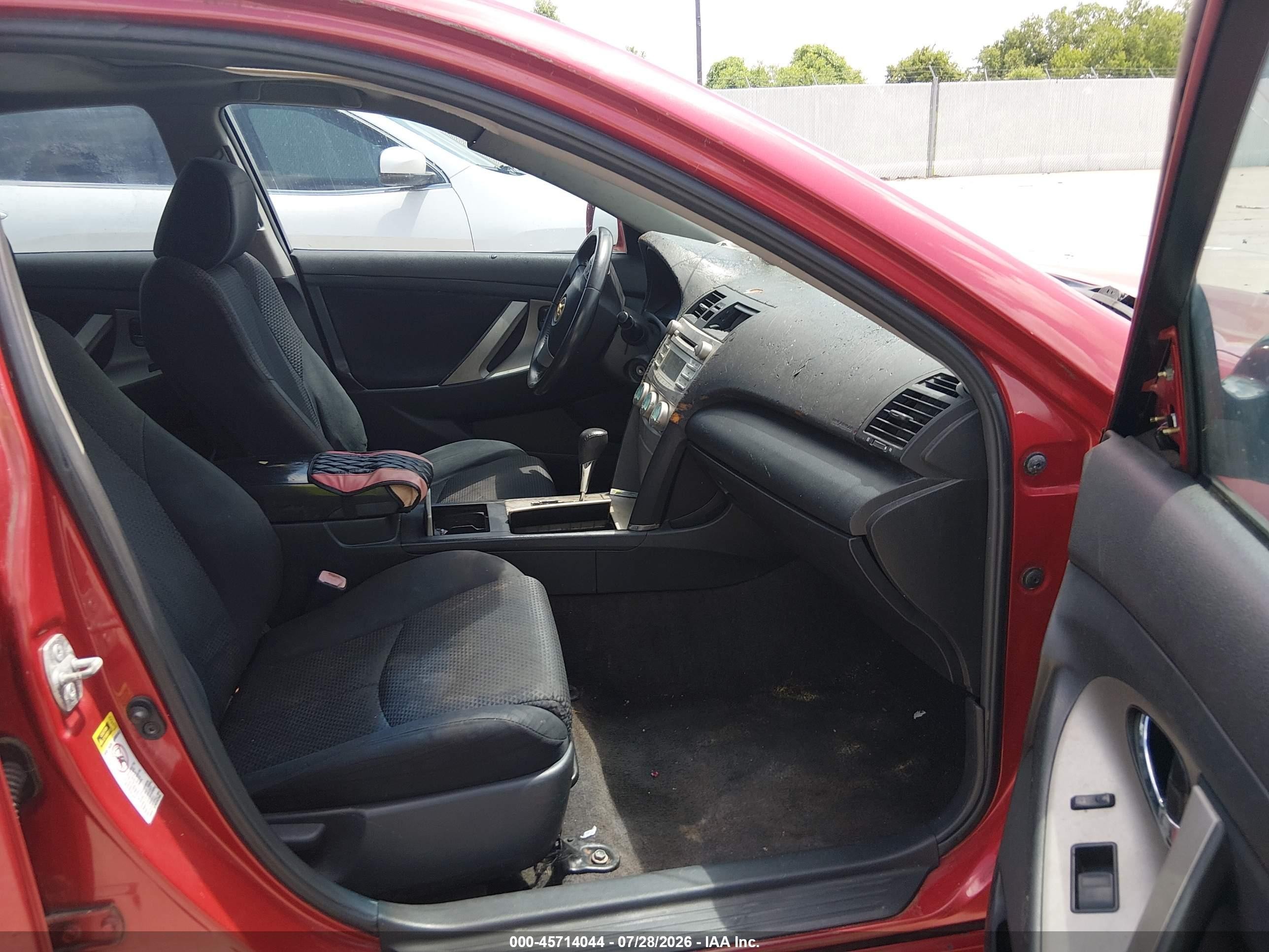 2009 Toyota Camry Se Красный vin: 4T1BE46K59U366404