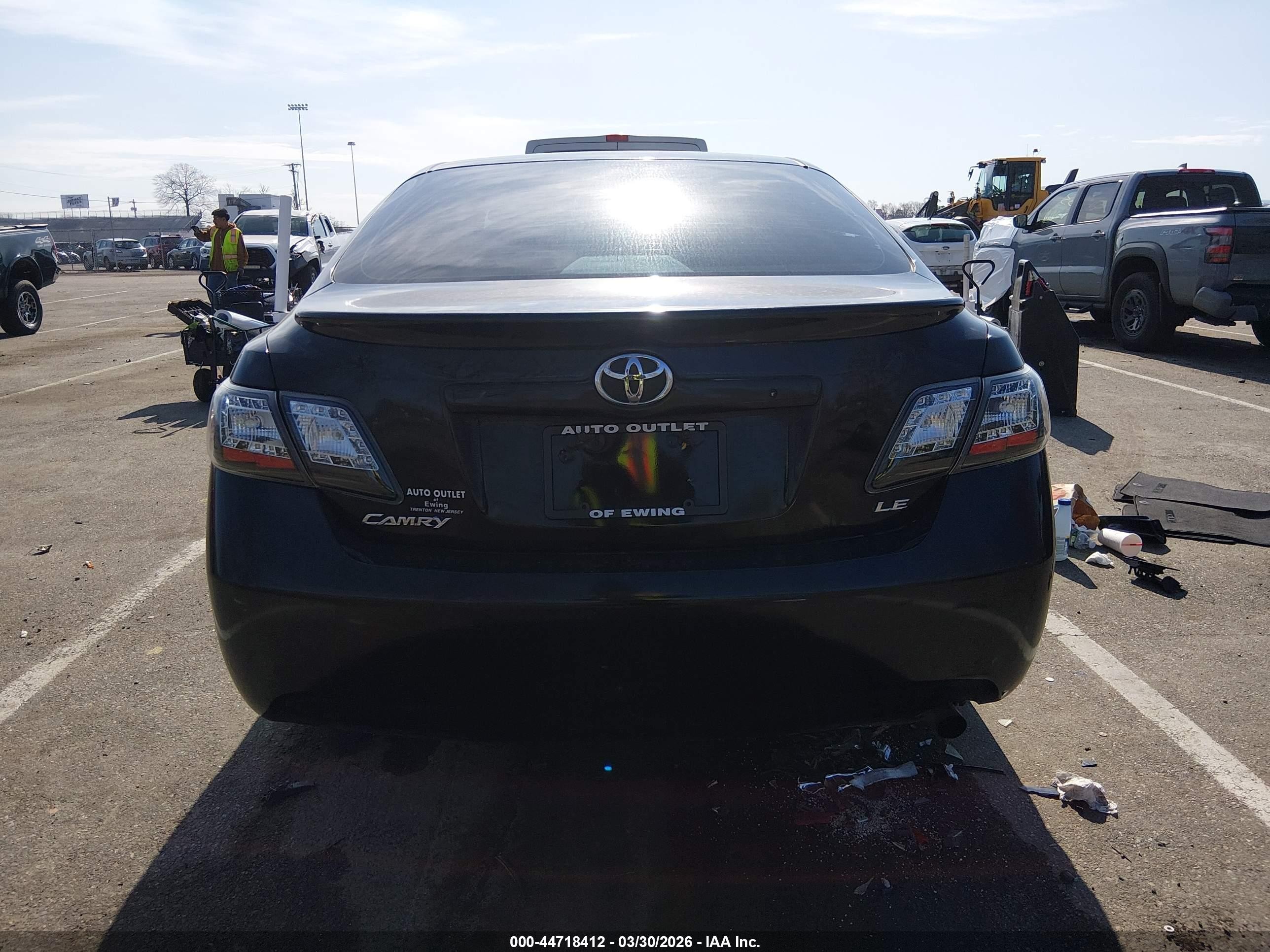 2009 Toyota Camry Le Black vin: 4T1BE46K59U374535