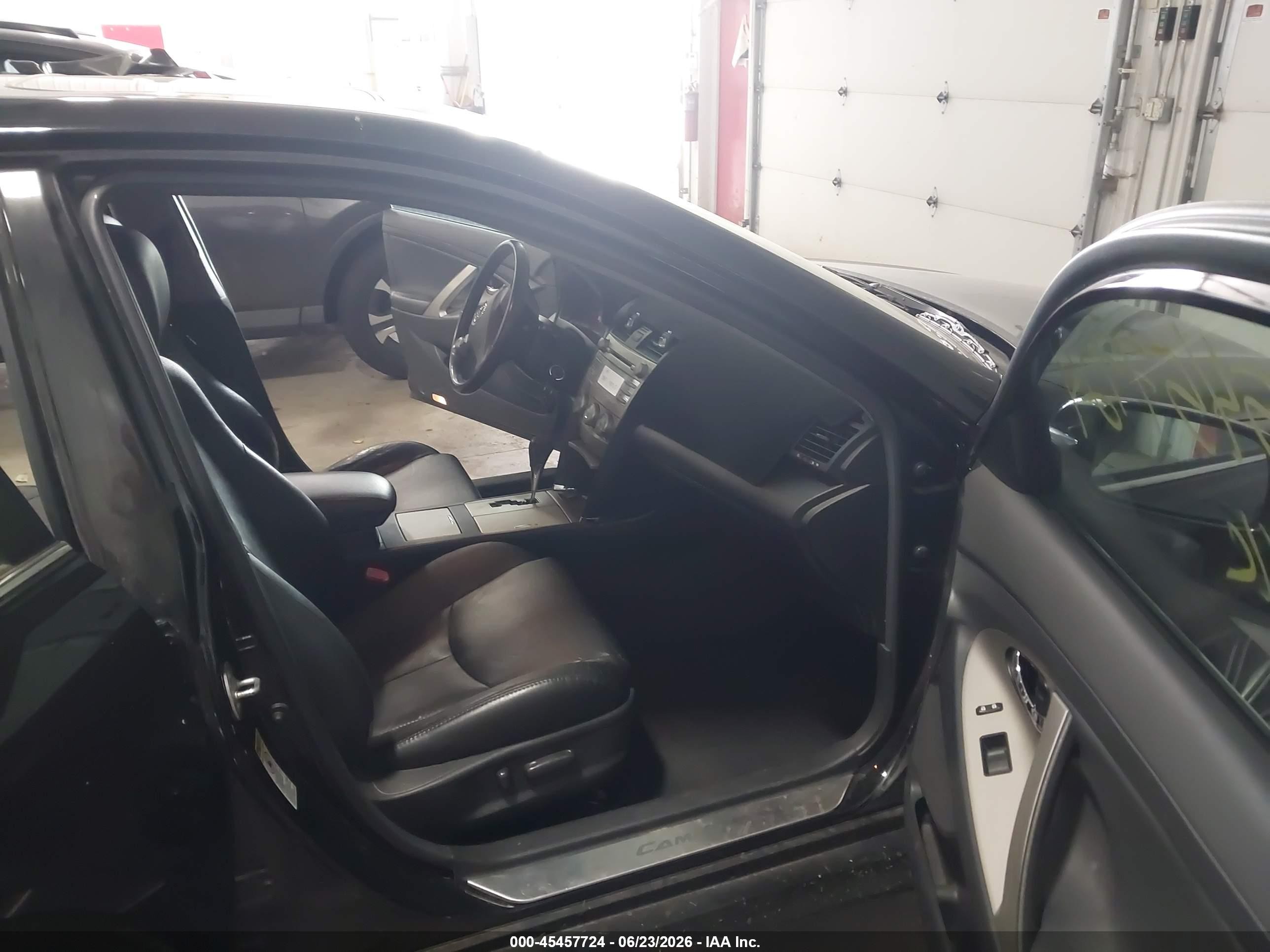 2009 Toyota Camry Se Black vin: 4T1BE46K59U379427