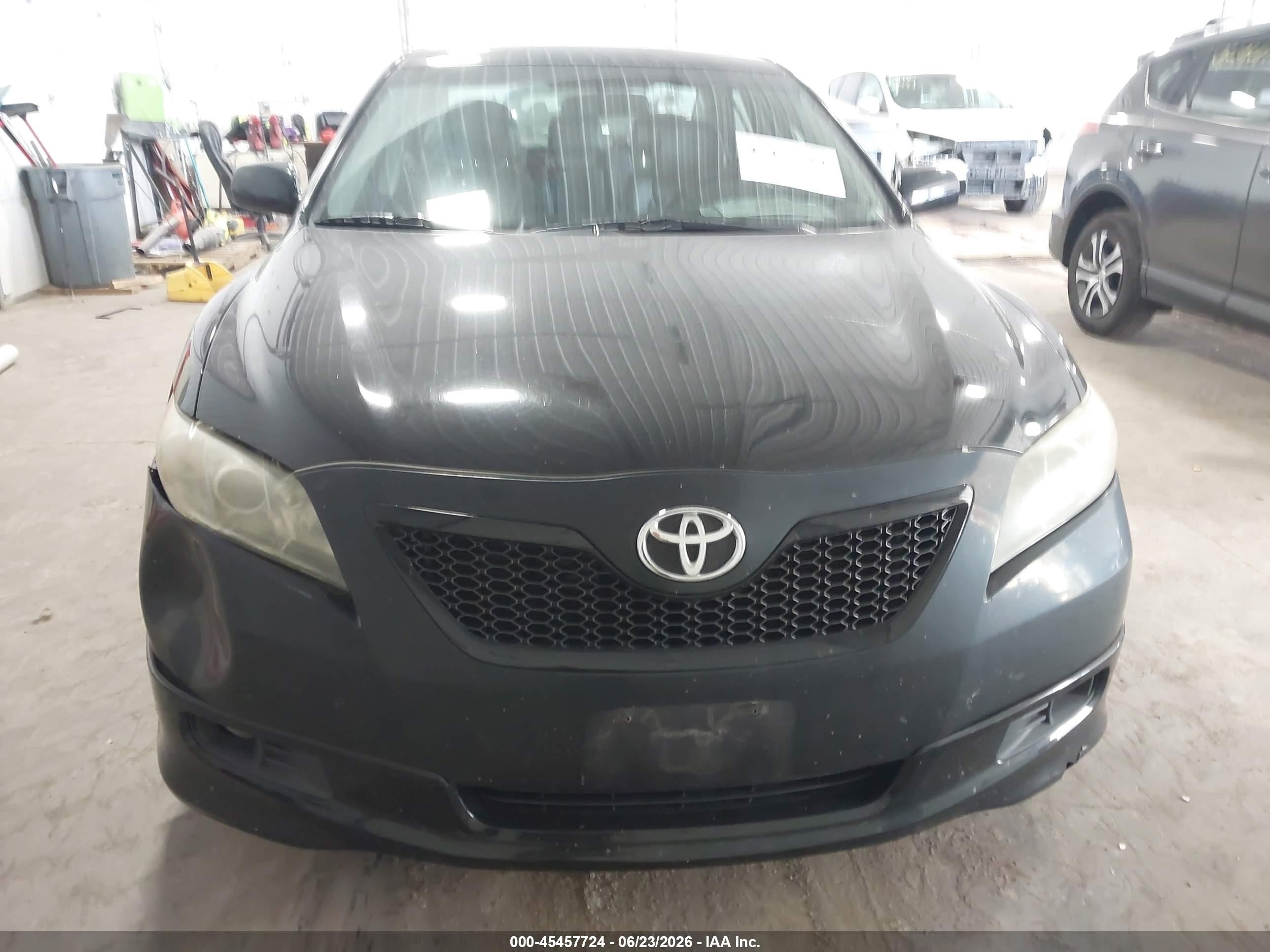 2009 Toyota Camry Se Black vin: 4T1BE46K59U379427