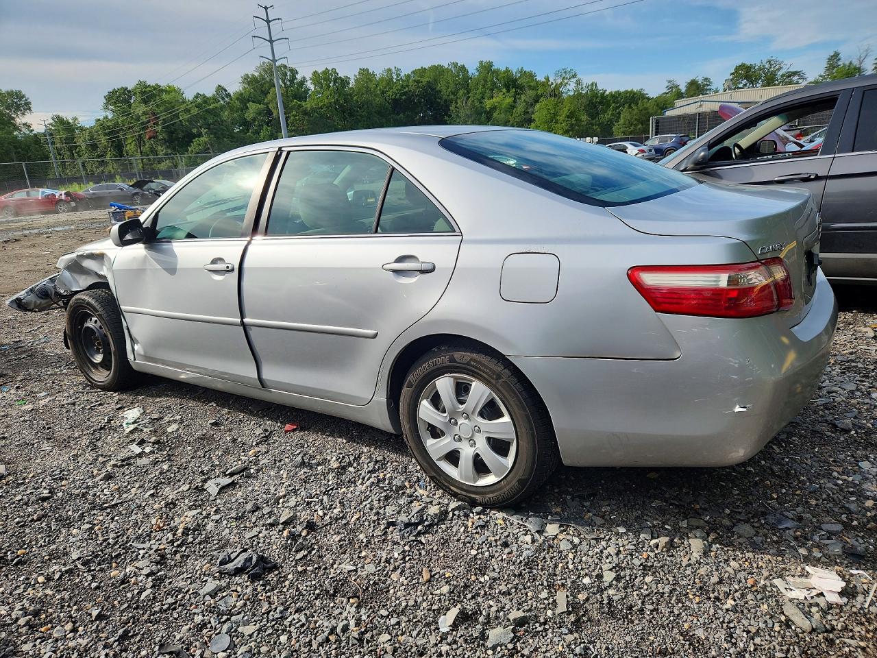 2009 Toyota Camry Le Silver vin: 4T1BE46K59U384837