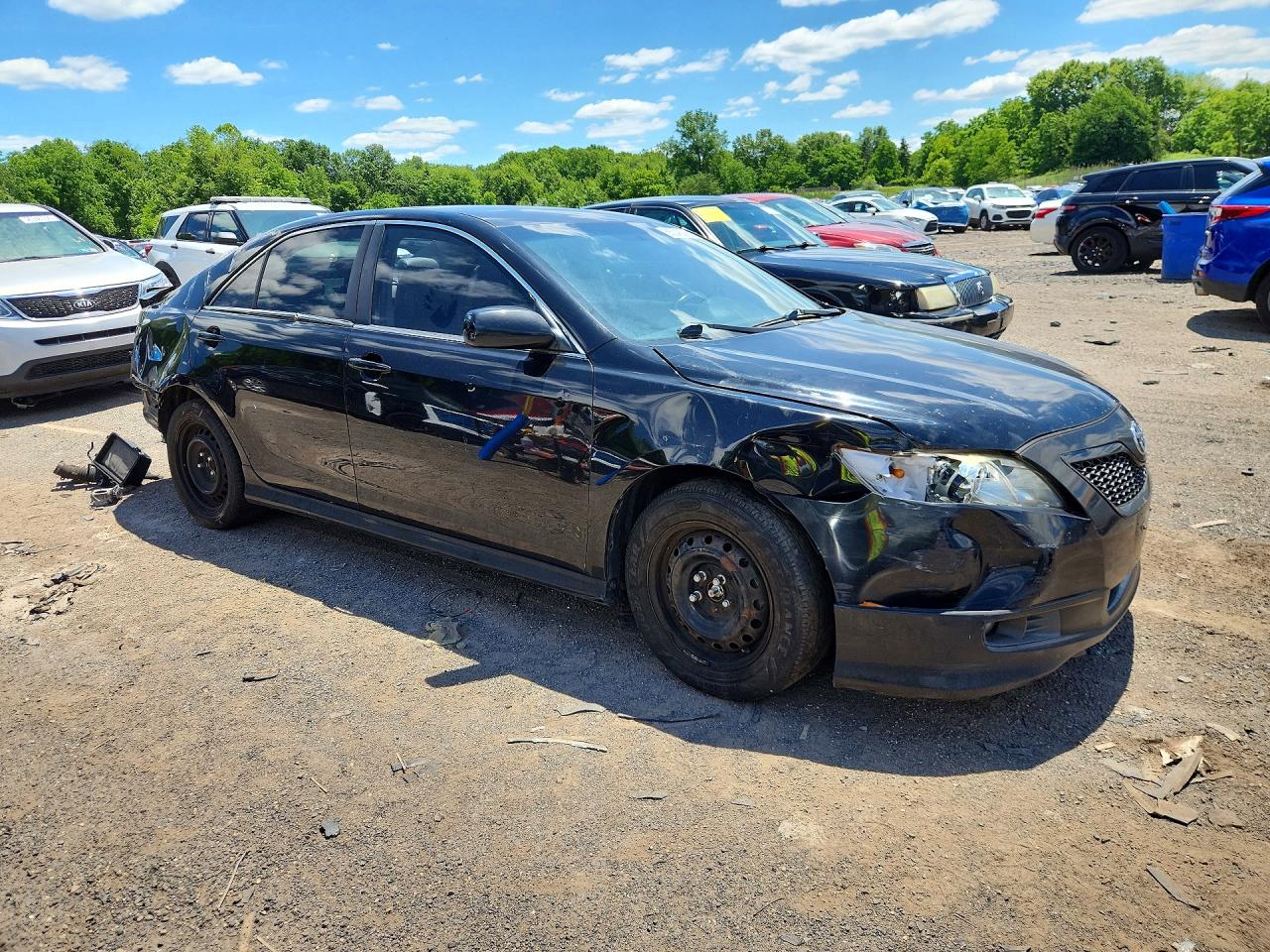 2009 Toyota Camry Se Black vin: 4T1BE46K59U390332