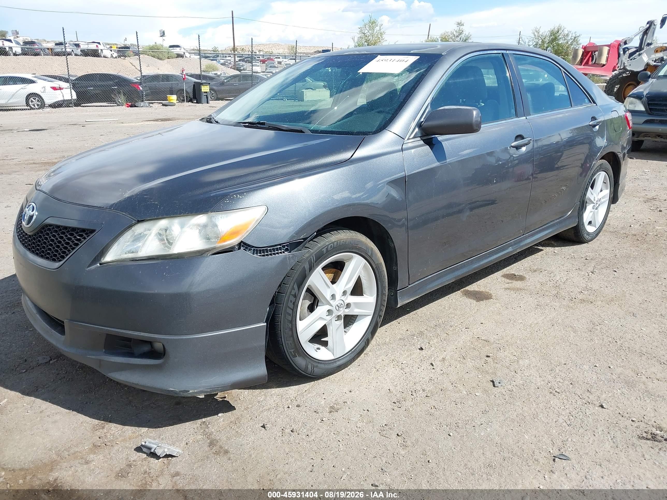 2009 Toyota Camry Se Silver vin: 4T1BE46K59U796949