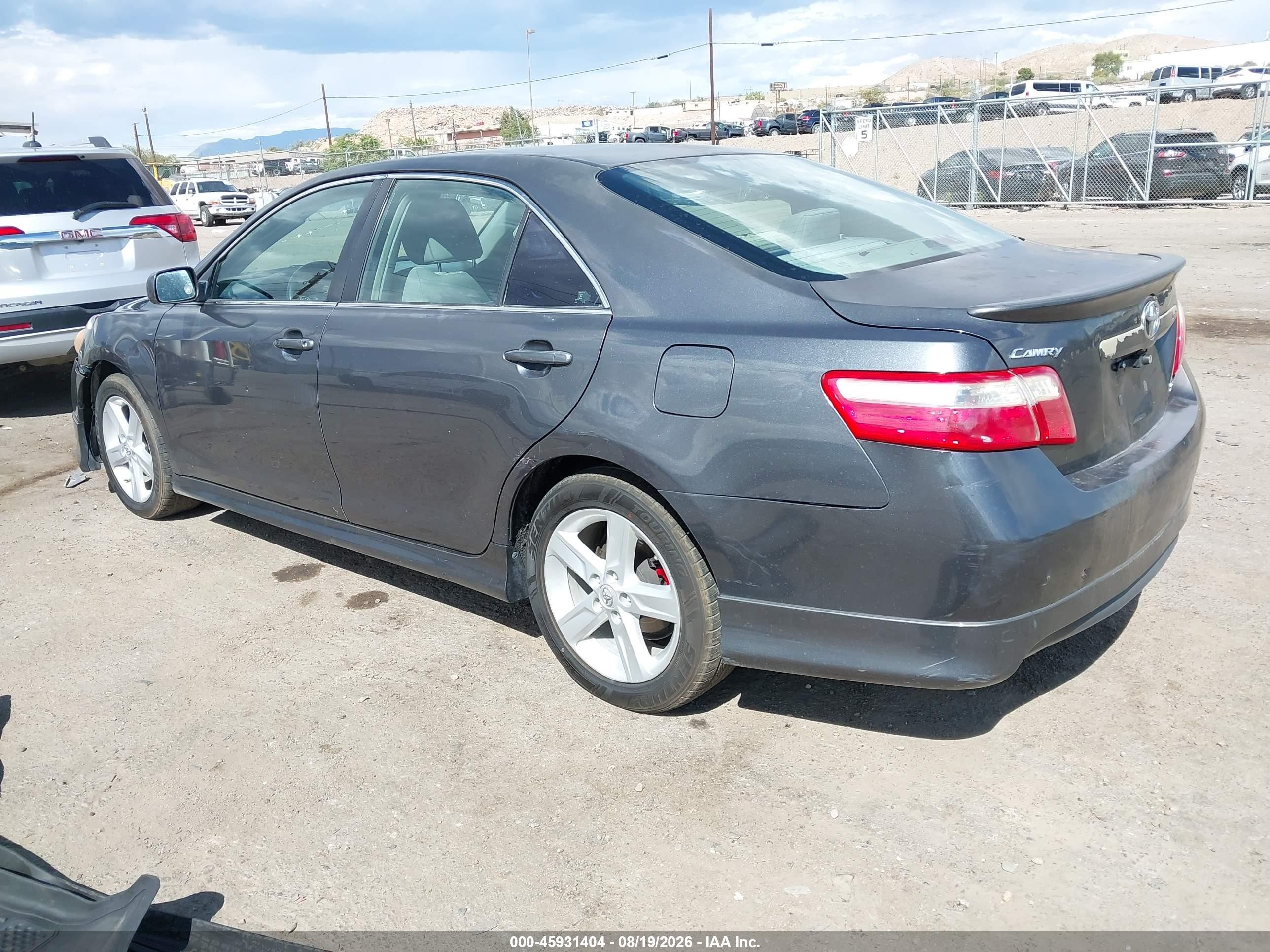 2009 Toyota Camry Se Silver vin: 4T1BE46K59U796949