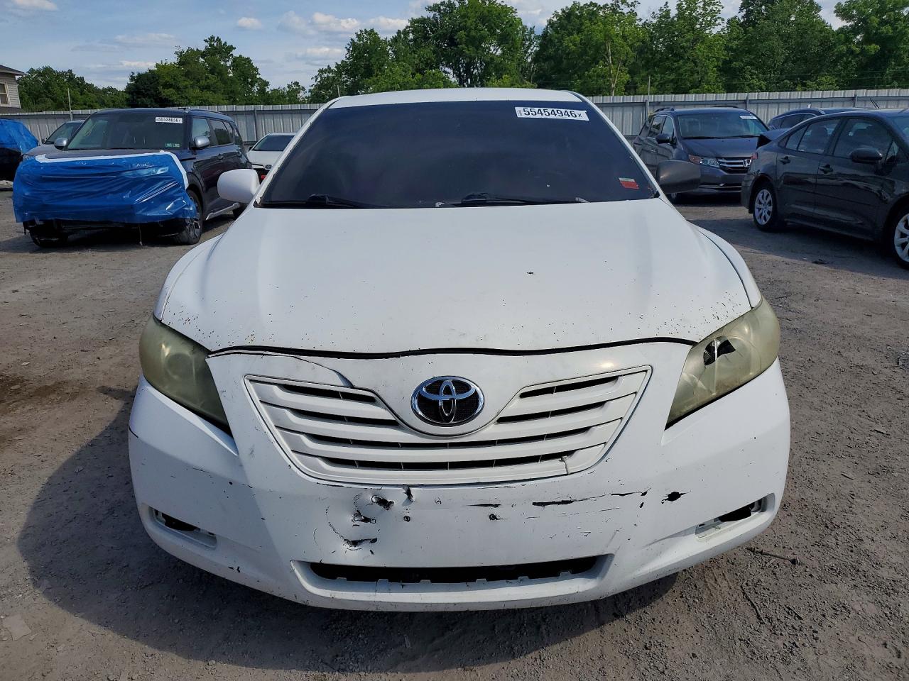 2009 Toyota Camry Le Белый vin: 4T1BE46K59U804953
