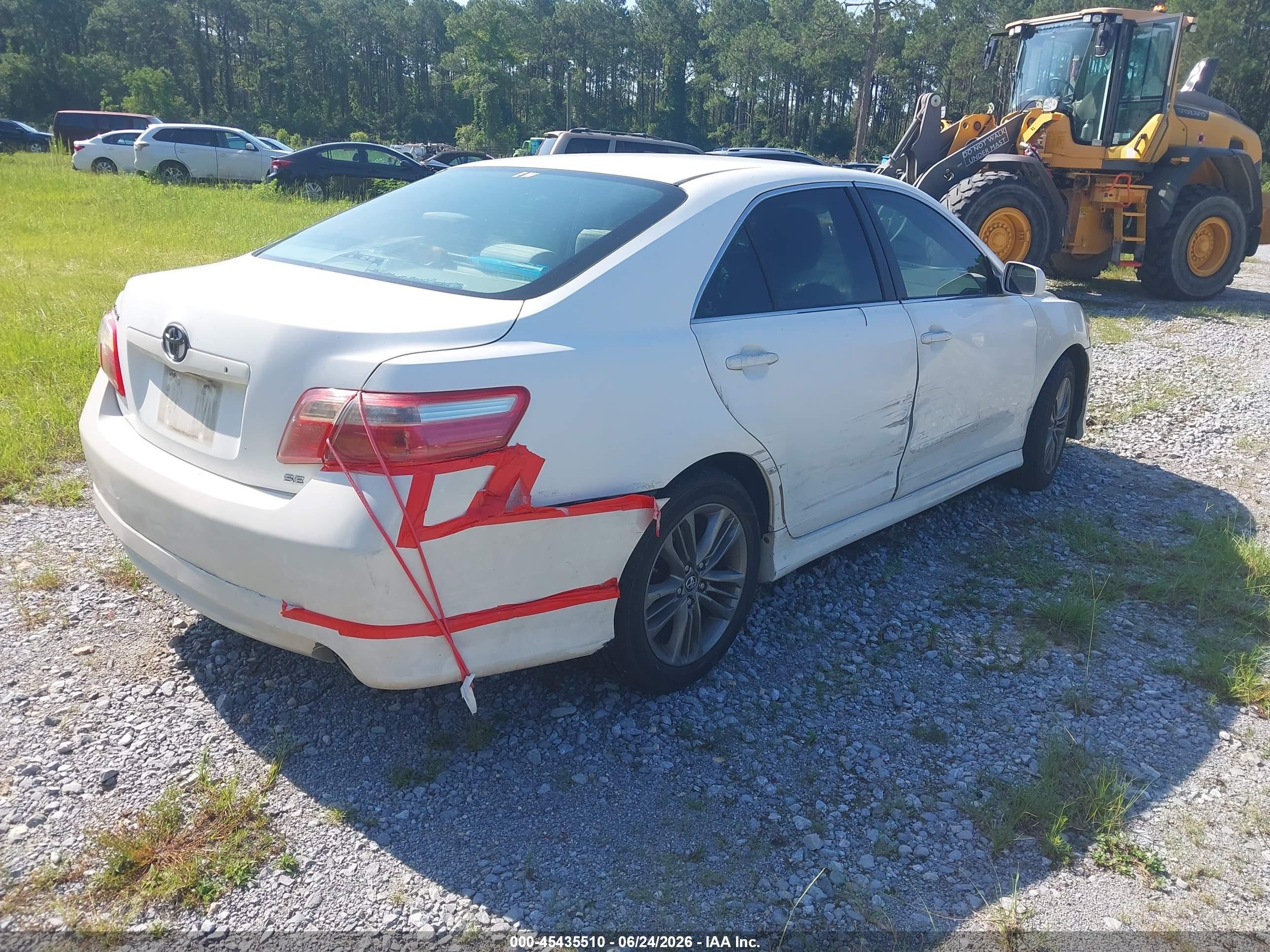 2009 Toyota Camry Se White vin: 4T1BE46K59U805214