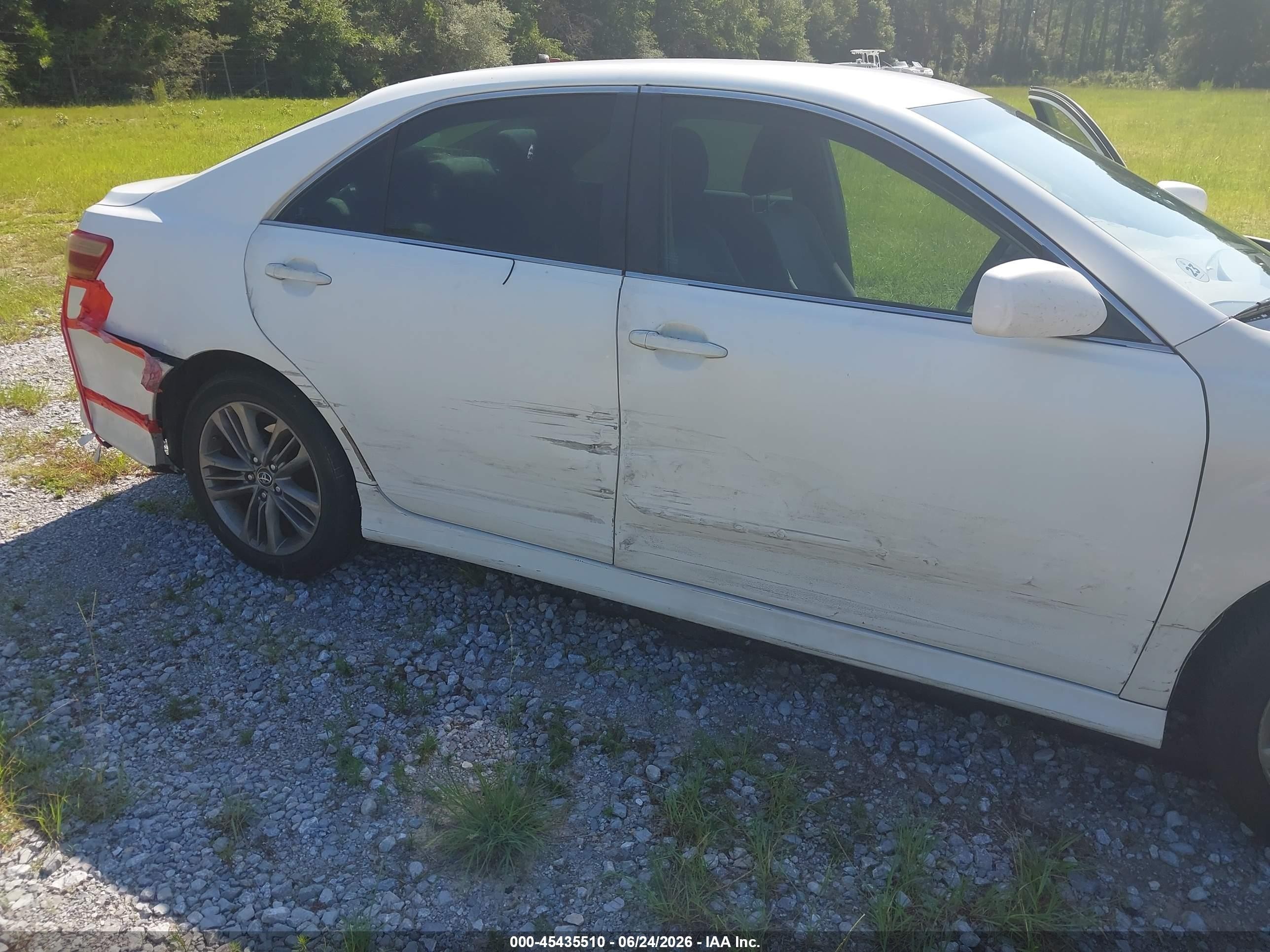 2009 Toyota Camry Se White vin: 4T1BE46K59U805214