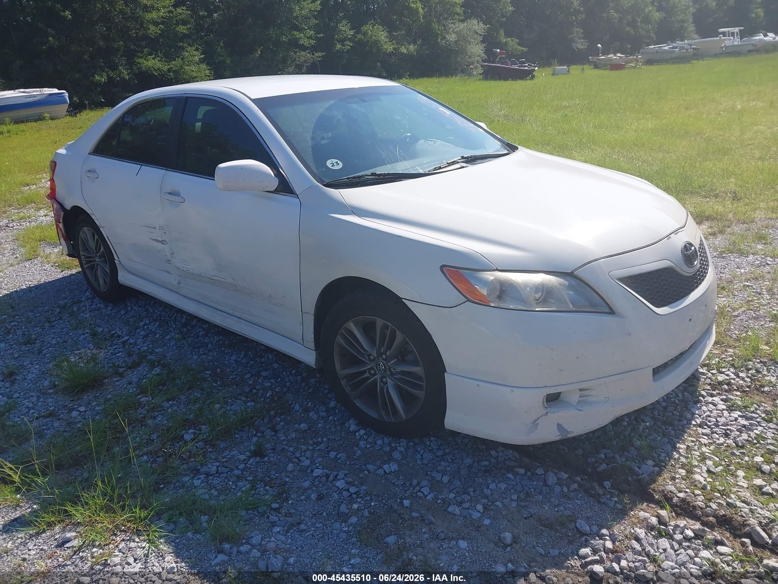 2009 Toyota Camry Se White vin: 4T1BE46K59U805214