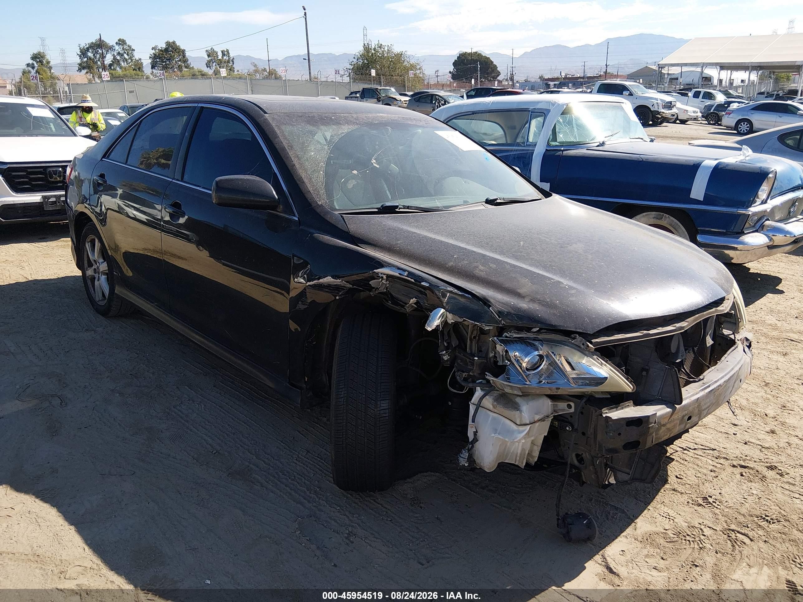 2009 Toyota Camry Se Черный vin: 4T1BE46K59U809361